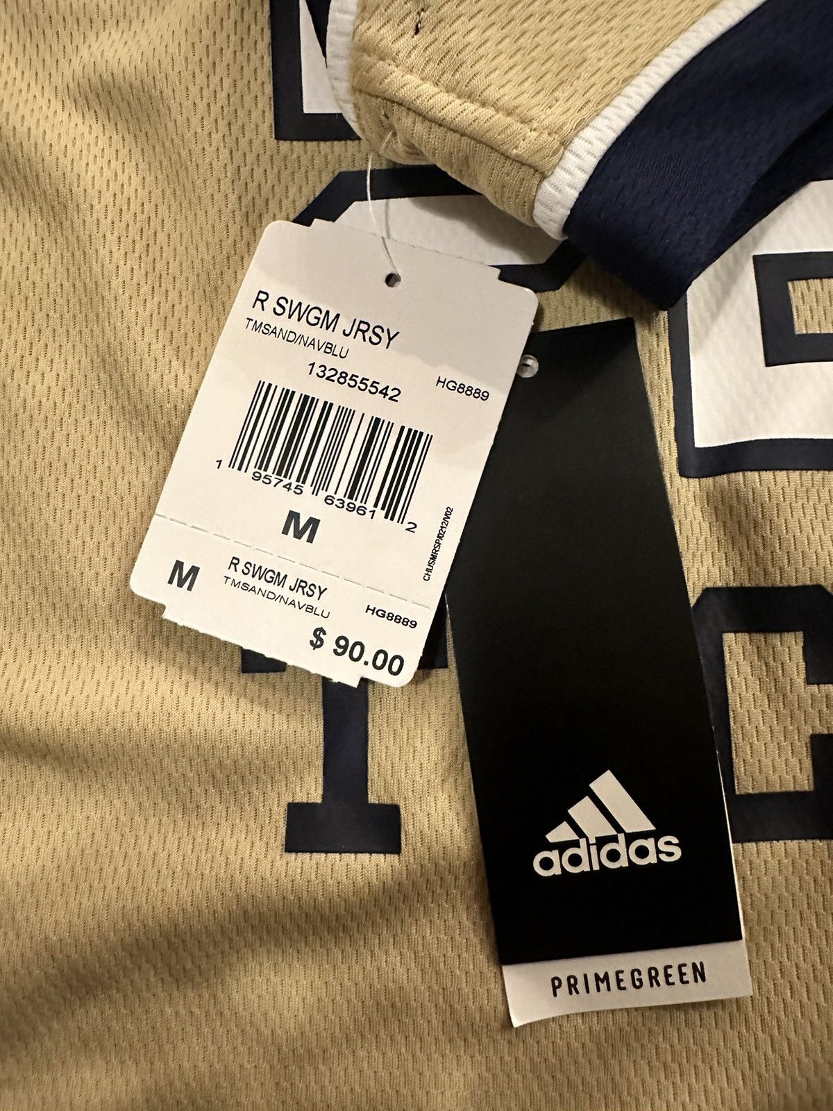 Adidas Adidas Georgia Tech Basketball Jersey Size US M / EU 48-50 / 2 - 4 Thumbnail