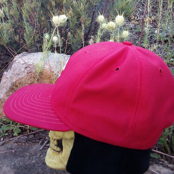 MLB × New Era × Vintage Vintage New Era Pro Model Cincinnati Reds Snap Back Hat Size ONE SIZE - 2 Thumbnail