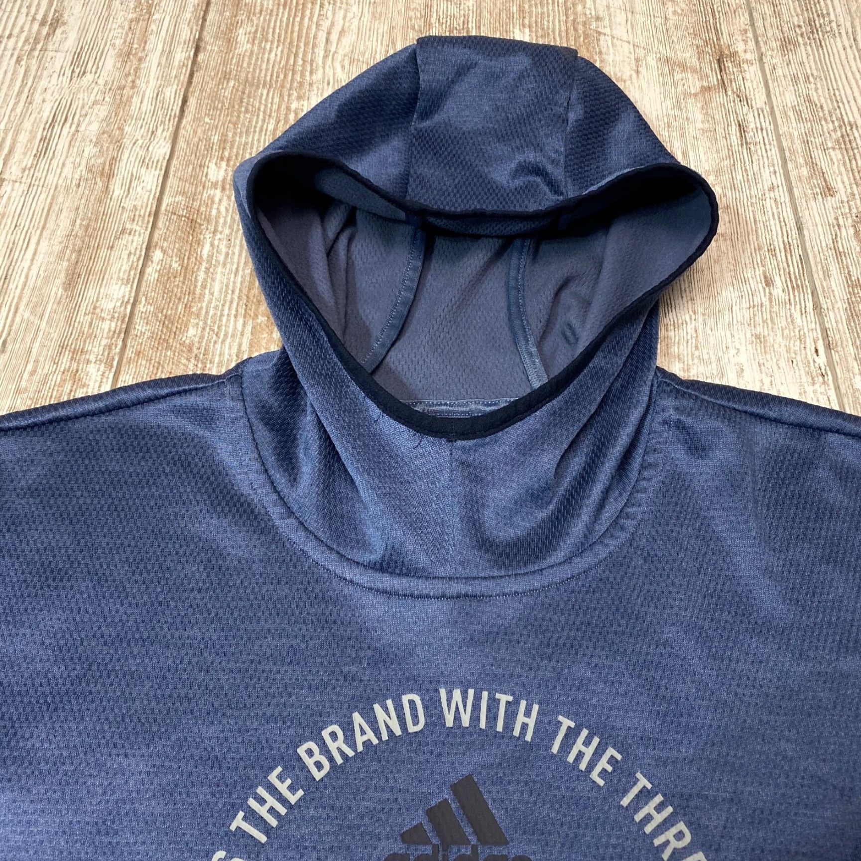 Adidas Adidas Climawarm Sweatshirt Men's Medium Hoodie Blue Polyester 7484 Size US M / EU 48-50 / 2 - 6 Thumbnail