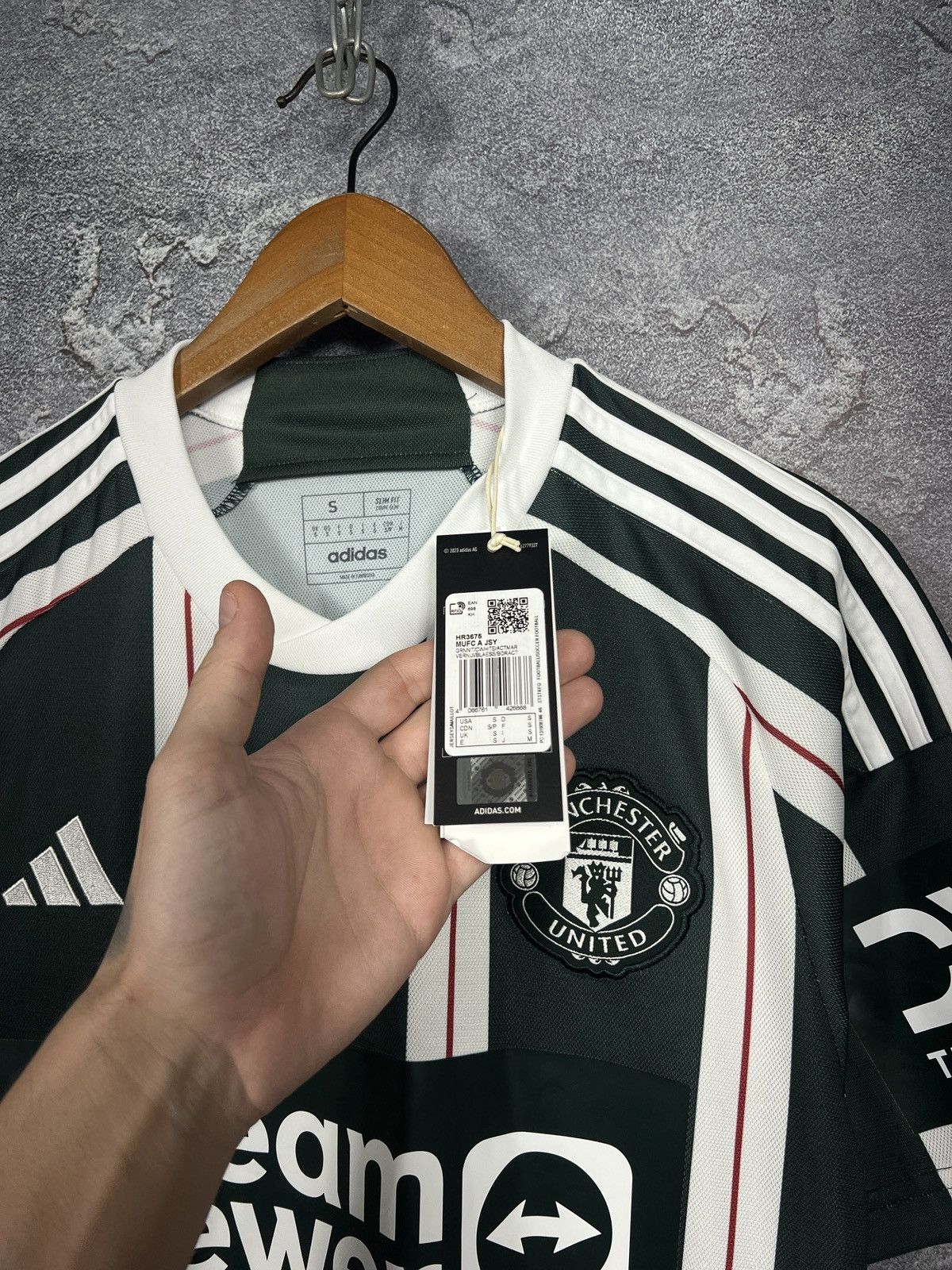 Adidas New Adidas #18 Casemiro Manchester United2023/24 Away Jersey Size US S / EU 44-46 / 1 - 6 Thumbnail