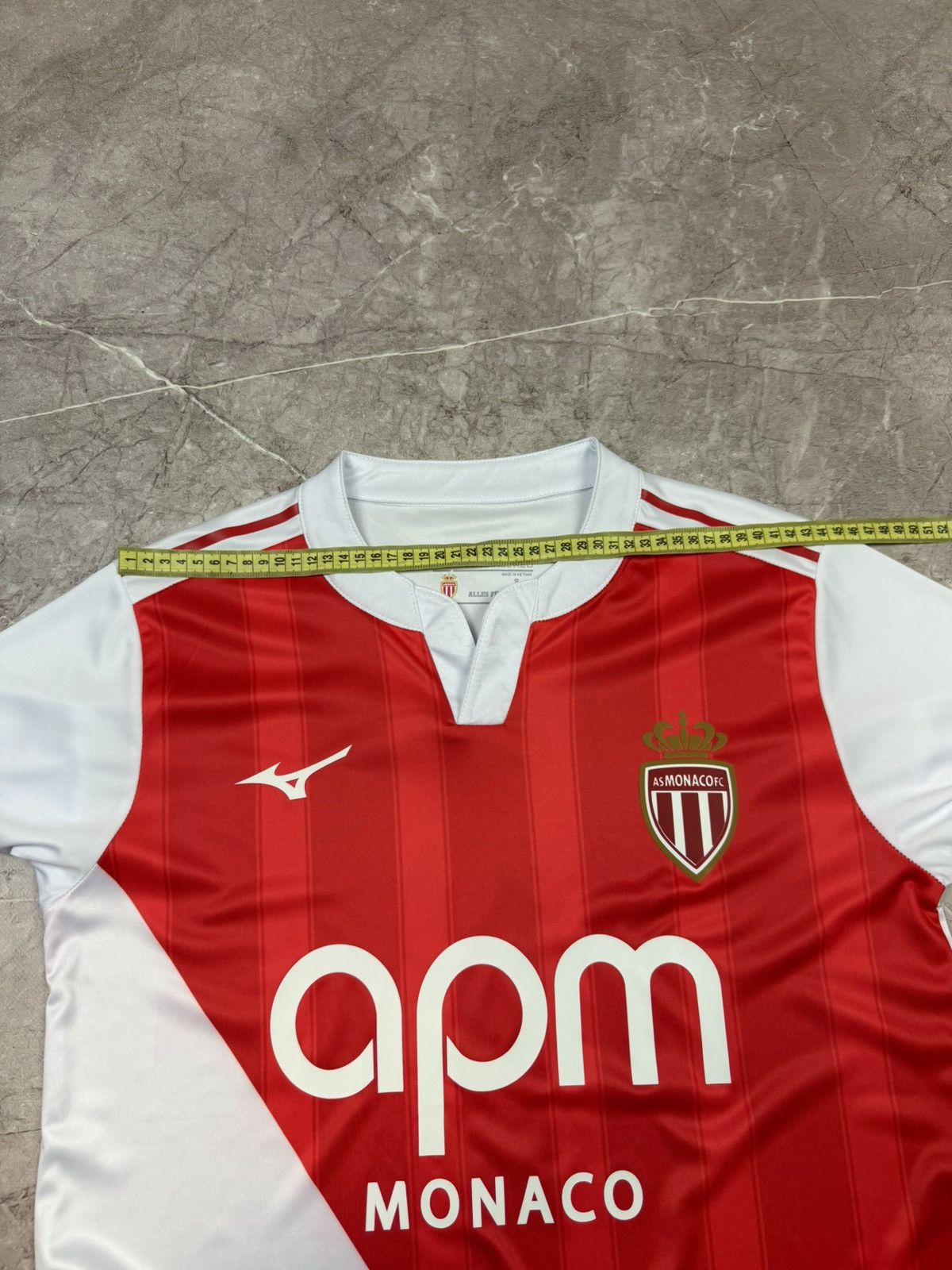 Vintage Maillot Domicile AS Monaco Pogba 2025/26 Enfant Size US M / EU 48-50 / 2 - 9 Thumbnail