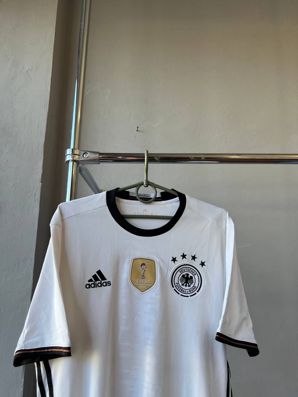 Adidas 2015 GERMANY TEAM HOME SOCCER JERSEY FOOTBALL SHIRT ADIDAS M Size US M / EU 48-50 / 2 - 4 Thumbnail
