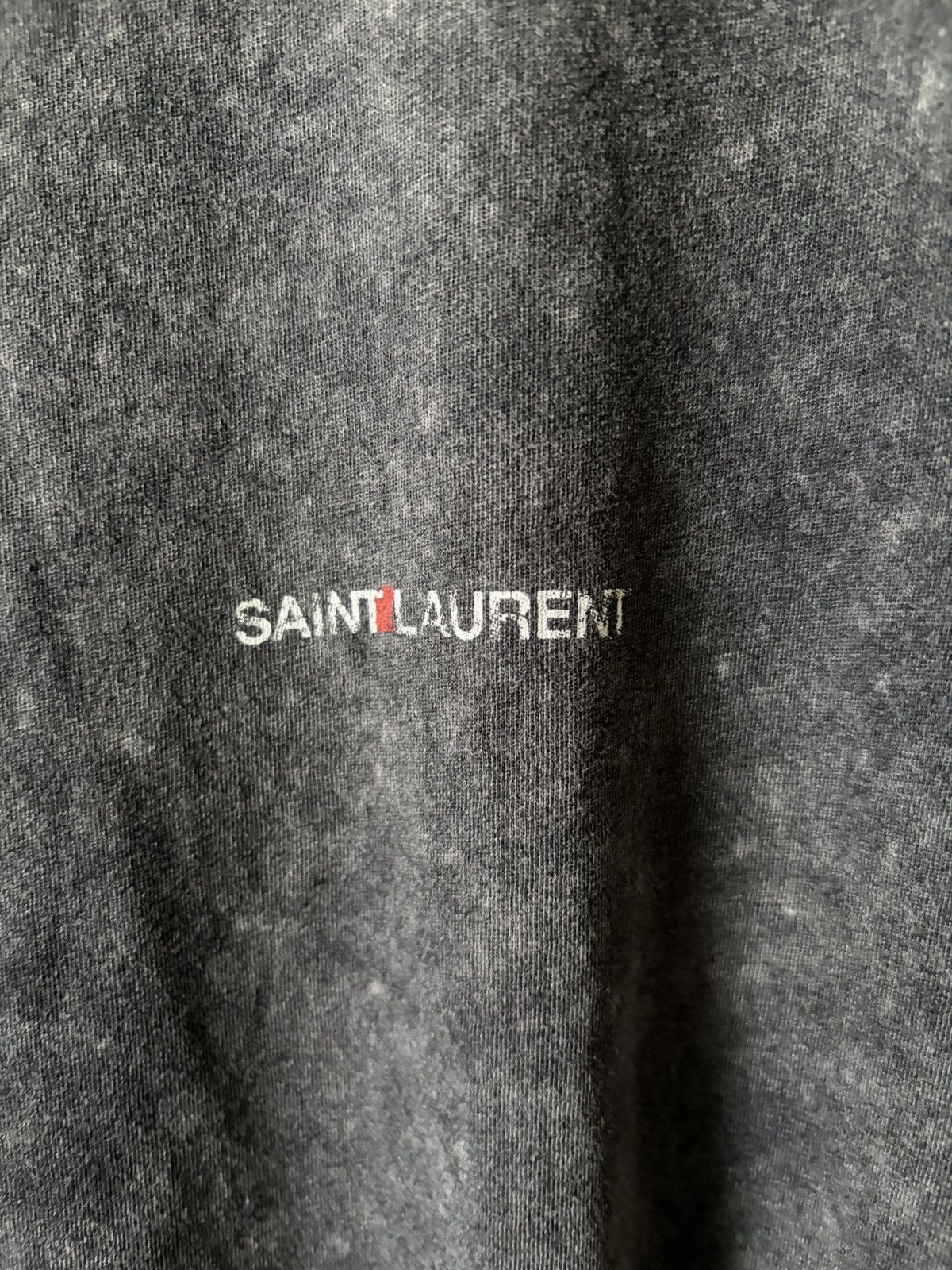 Saint Laurent Paris Saint Laurent Paris 2017 distressed faded T-shirt tee Size US S / EU 44-46 / 1 - 3 Thumbnail