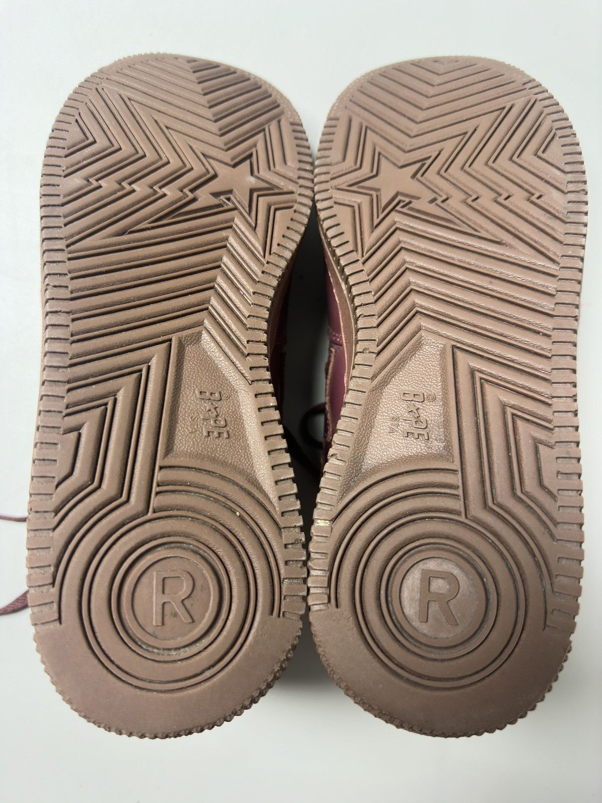 Bape Glass Leather Bapesta Size US 9.5 / EU 42-43 - 21 Thumbnail