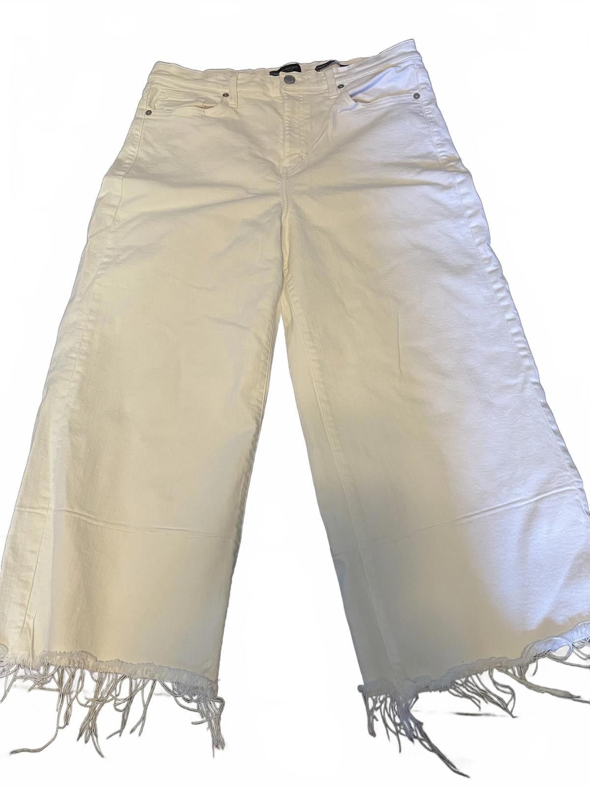 Banana Republic Banana republic wide leg crop pants Size 32" / US 10 / IT 46 - 1 Thumbnail