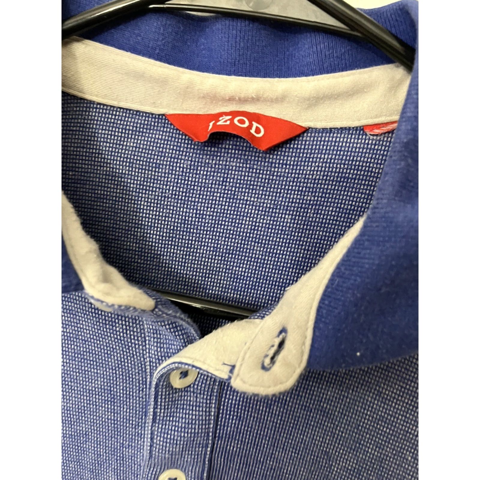 Izod IZOD Polo Shirt Golf Men's L Blue Size US L / EU 52-54 / 3 - 3 Thumbnail