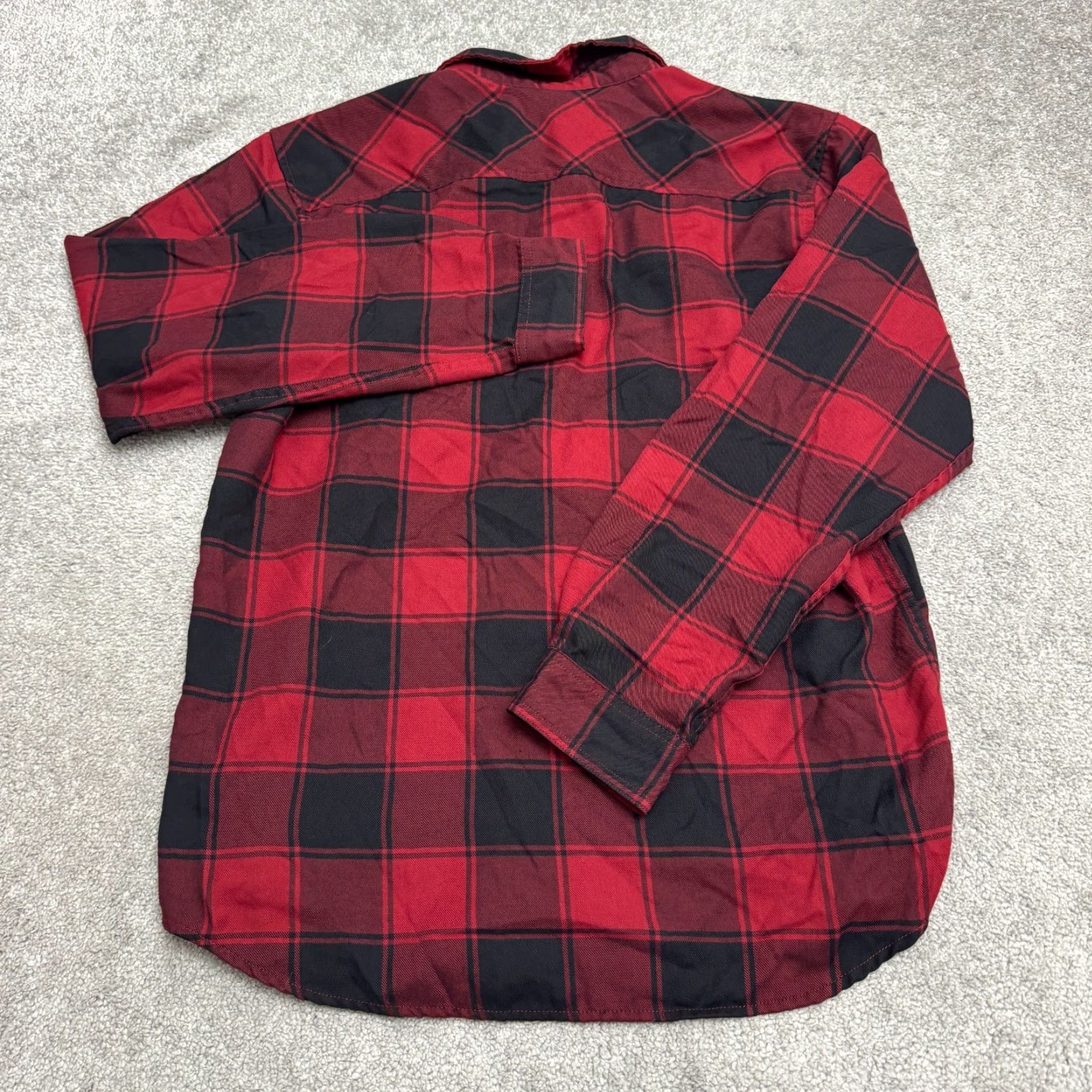 Vintage Columbia Shirt Mens Medium Red Plaid Long Sleeve Button-Up Casual Flannel Size US M / EU 48-50 / 2 - 2 Thumbnail