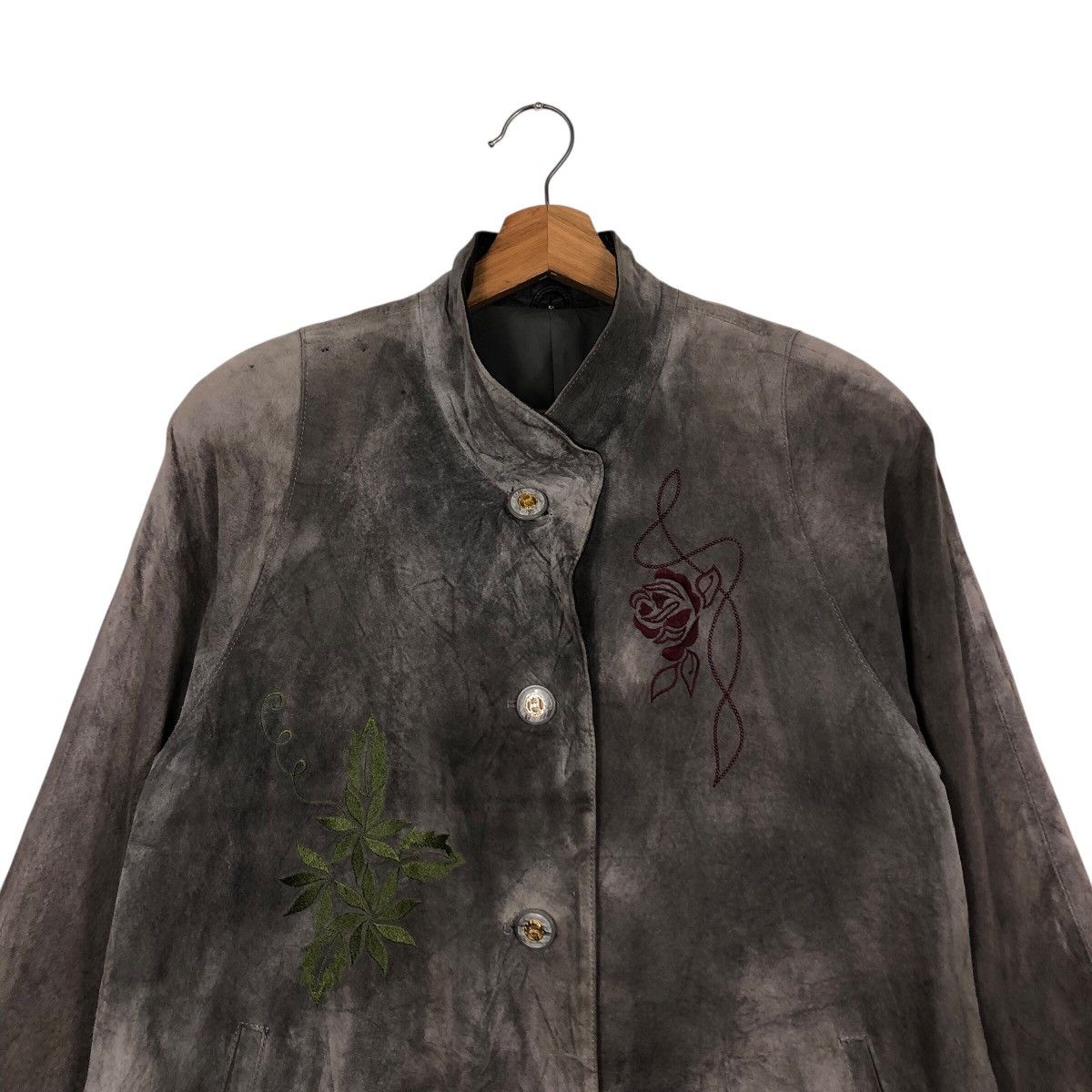 Japanese Brand Vintage Shearling Leather Jacket Unknown Brand Issey Miyake Size US M / EU 48-50 / 2 - 4 Thumbnail
