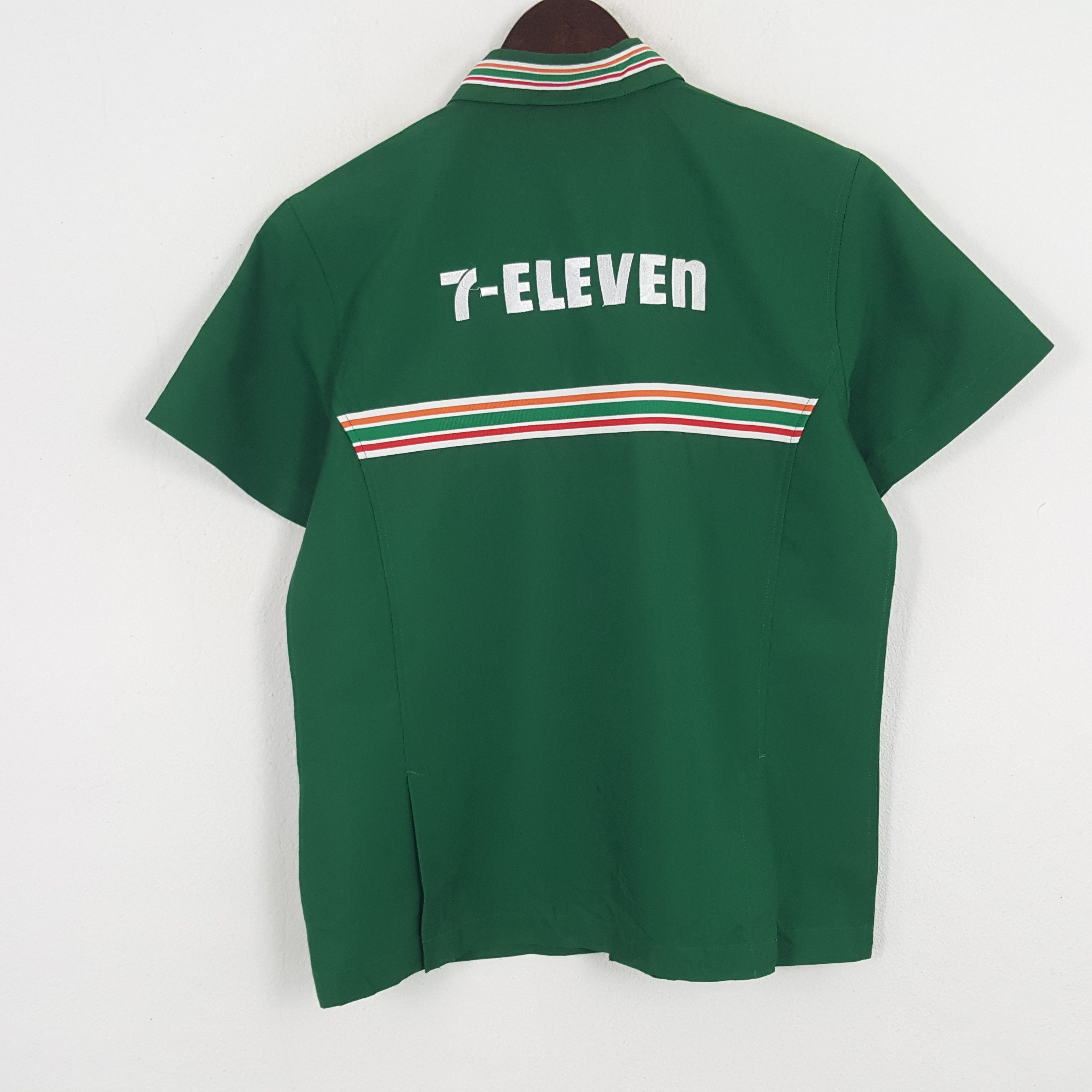 Japanese Brand × Vintage Vintage 7 Eleven Worker Uniform Embroidered Logo Jacket Size US XS / EU 42 / 0 - 1 Thumbnail
