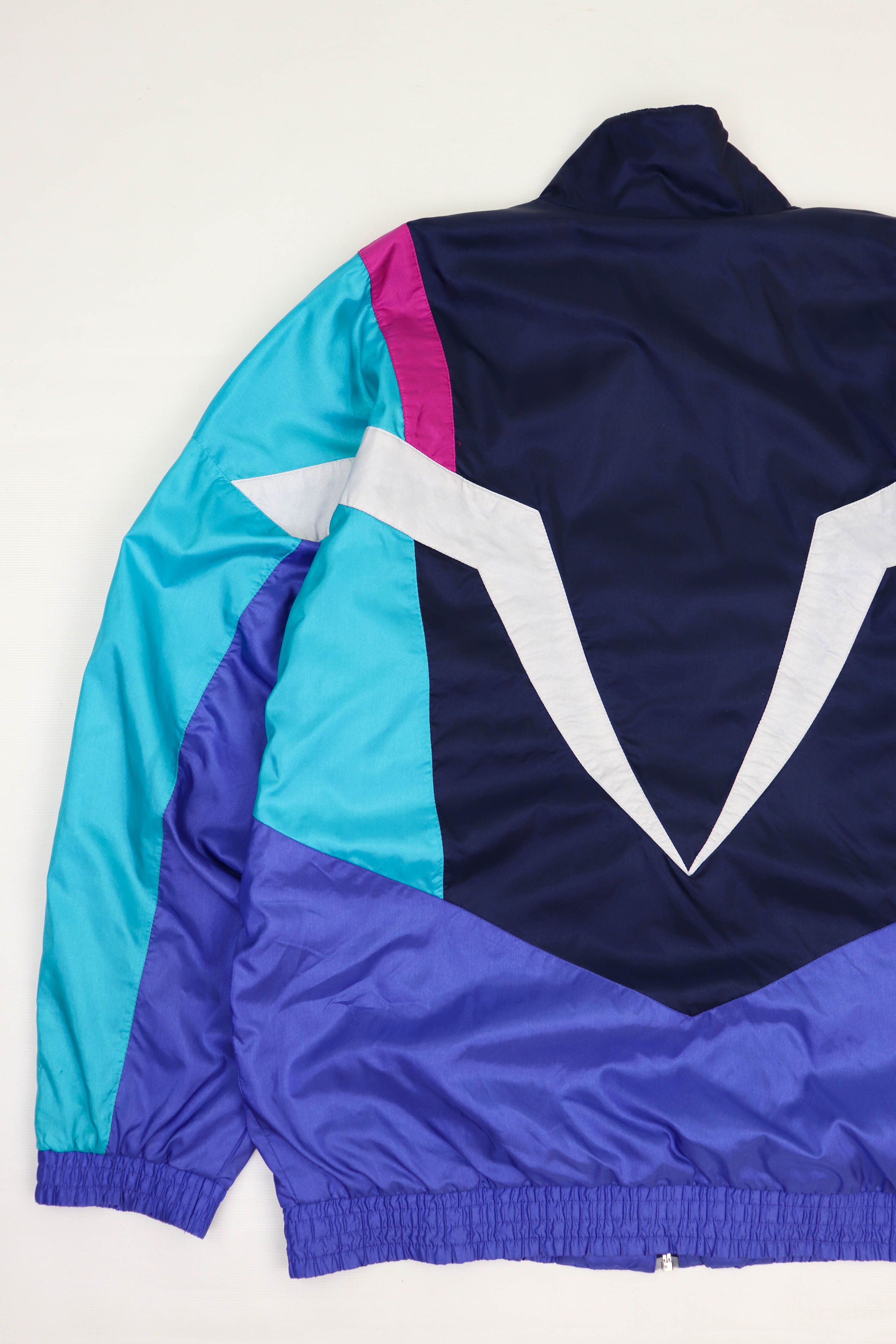 Adidas Adidas Vintage 3 Stripes Oversized Windbreaker Track Jacket Size US XL / EU 56 / 4 - 8 Thumbnail