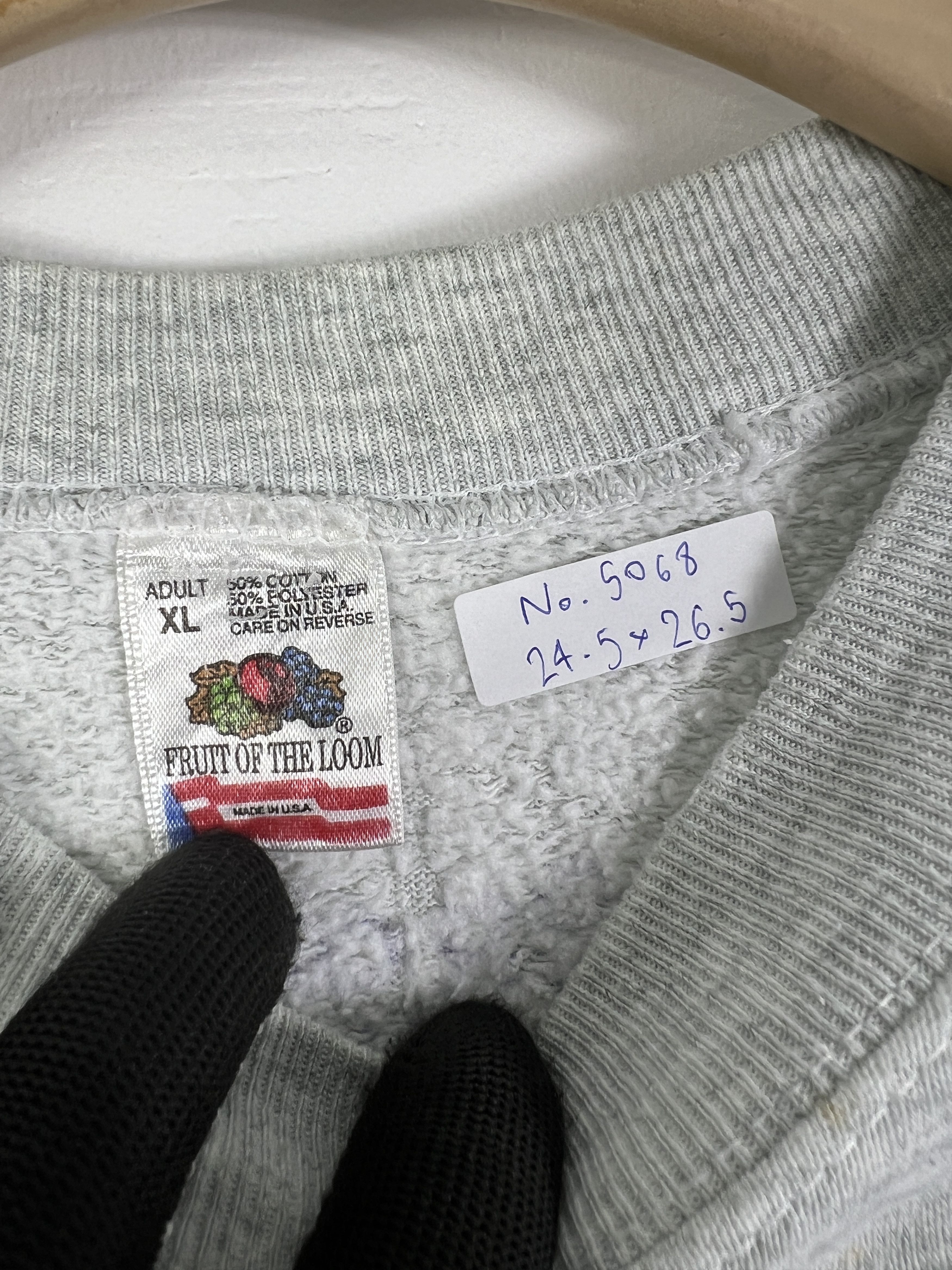 Vintage No.5068 VTG 90s 88.9fm WCVE Promo Graphic Sweatshirt (XL) Size US XL / EU 56 / 4 - 3 Thumbnail