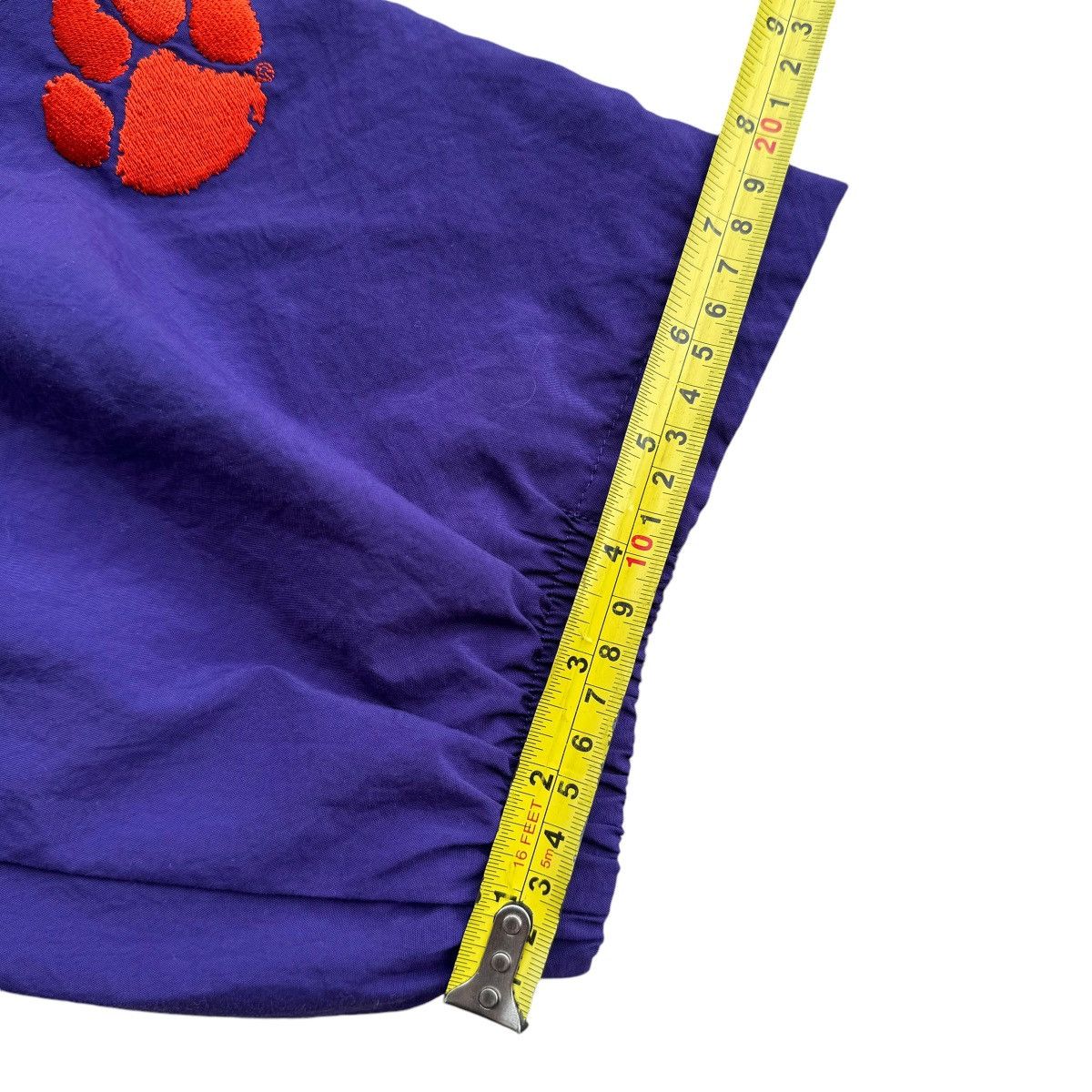 Nike × Vintage NIKE GRAY TAG CLEMSON UNIVERSITY TIGERS TRACKSUIT PANTS 00s Size US 29 - 9 Thumbnail