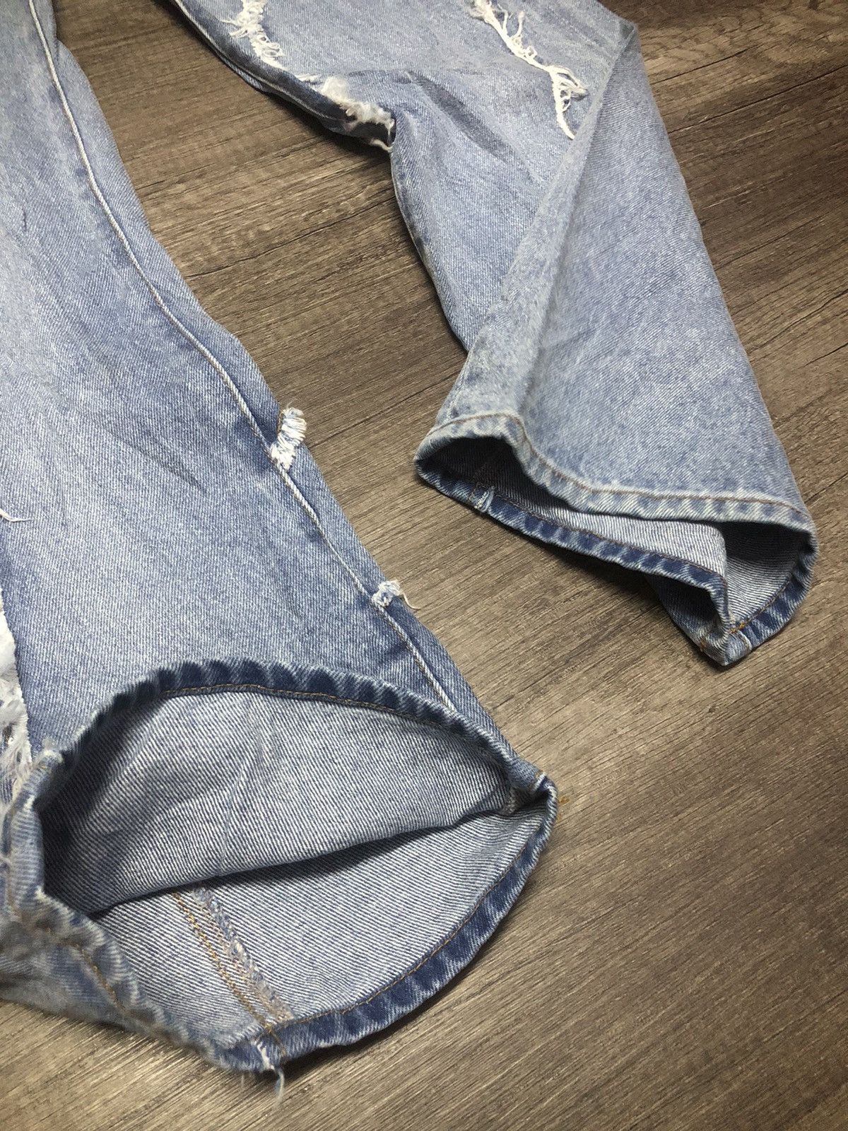 Japanese Brand W.W.G SILVER JAM JEANS UNISEX DESIGN Size US 28 / EU 44 - 7 Thumbnail