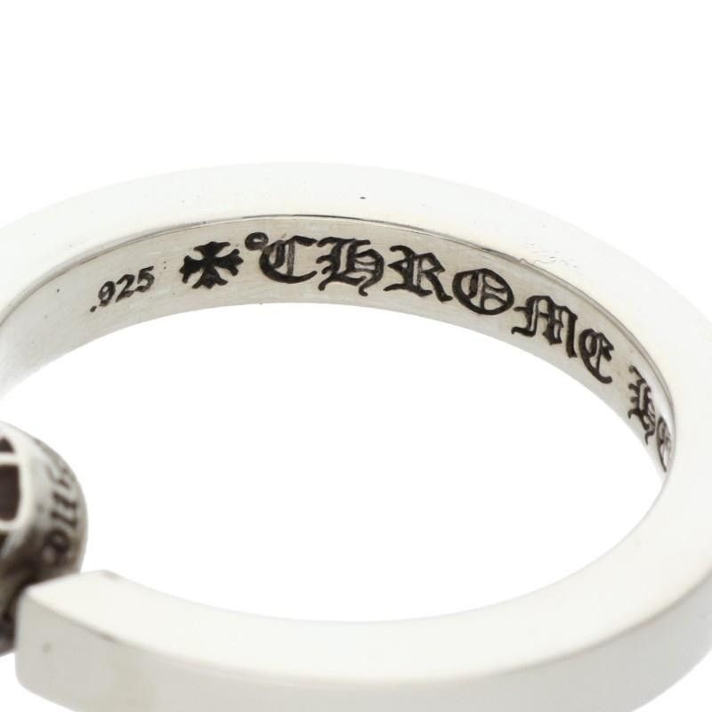 Chrome Hearts US9 Chrome Hearts BEAD IN BAND Ring 19 Size ONE SIZE - 3 Thumbnail