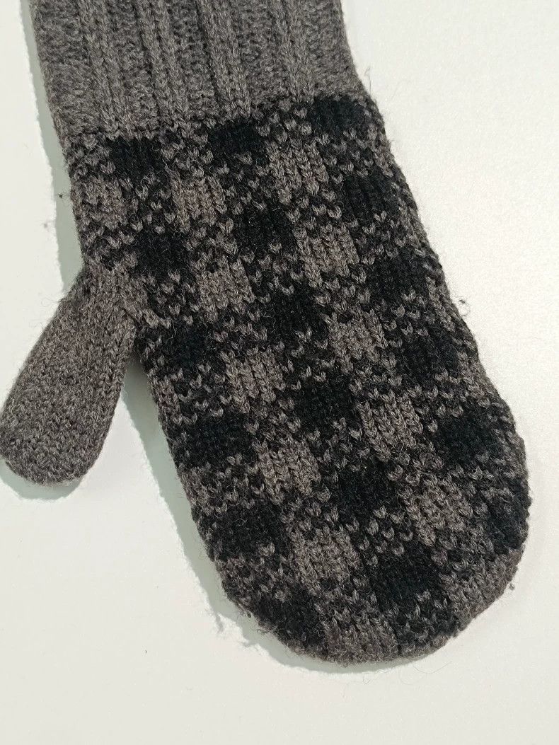 Y's Y's Long Finger-less Wool Gloves Size ONE SIZE - 3 Thumbnail