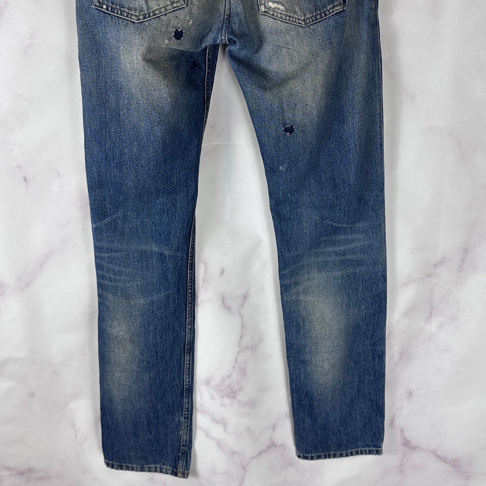 Diesel Black Gold Distressed & Repaired Denim Jeans Size US 32 / EU 48 - 10 Thumbnail