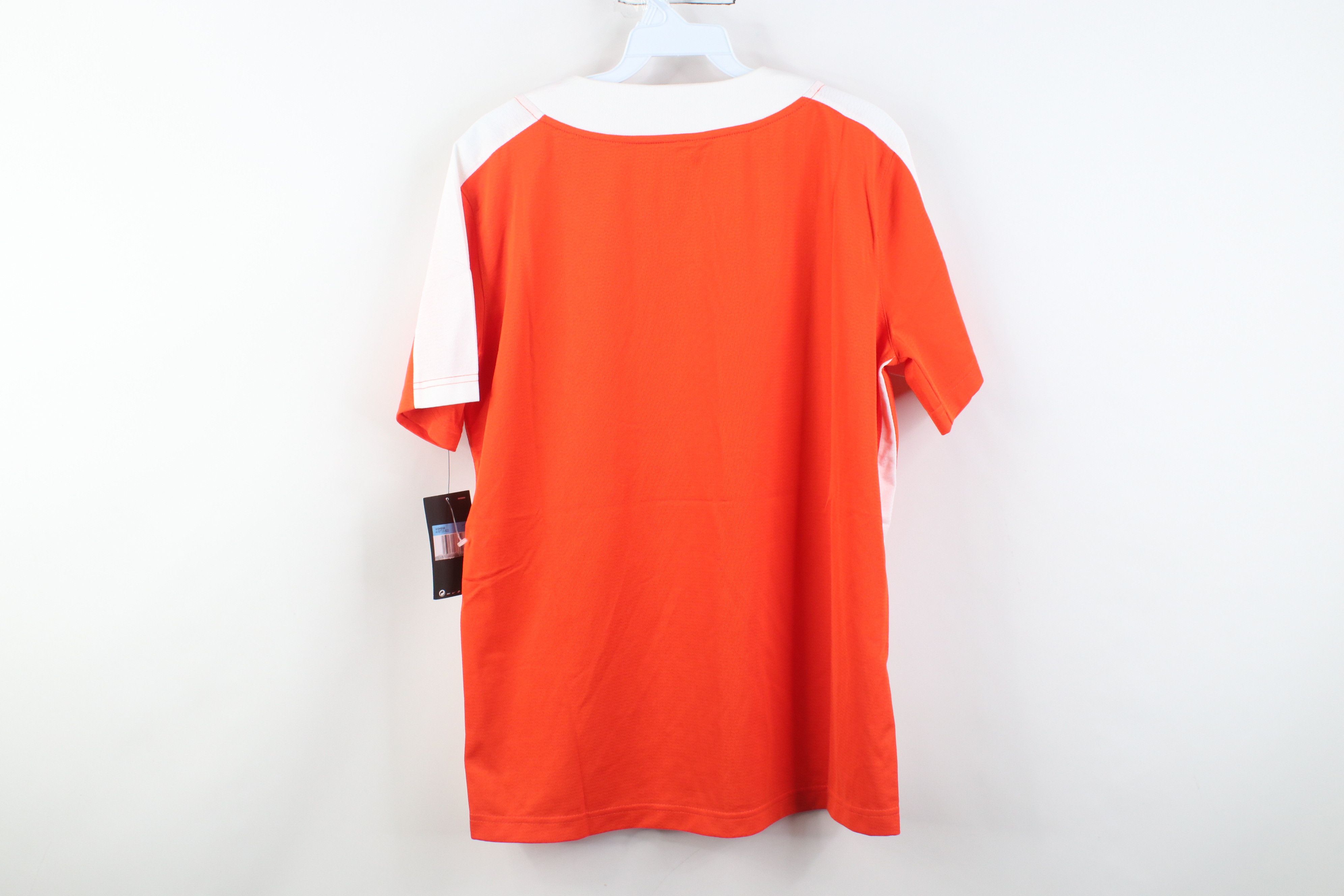 Nike New Nike Softball Color Block Knit Henley T-Shirt Size M / US 6-8 / IT 42-44 - 5 Thumbnail
