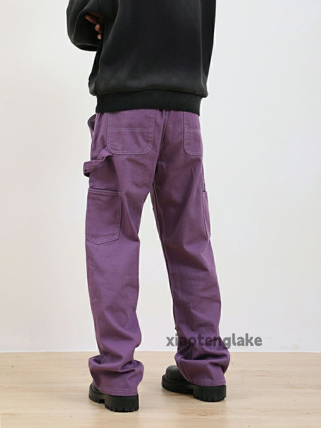 Designer × Japanese Brand × Vintage utility skate hiphop carpenter cargo baggy pants Size US 32 / EU 48 - 4 Thumbnail