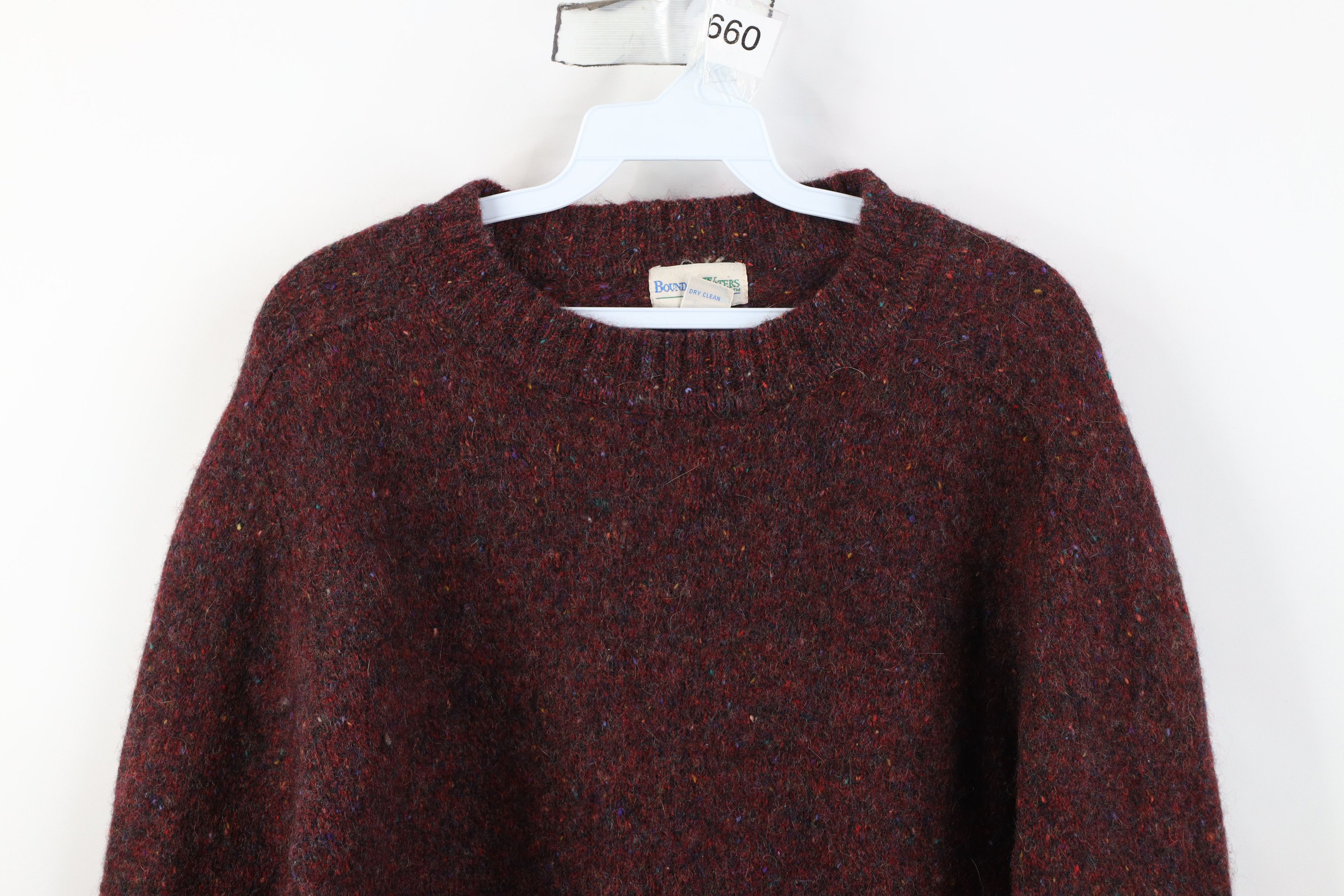 Vintage Vintage 90s Streetwear Rainbow Fleck Wool Crewneck Sweater Size M / US 6-8 / IT 42-44 - 2 Thumbnail