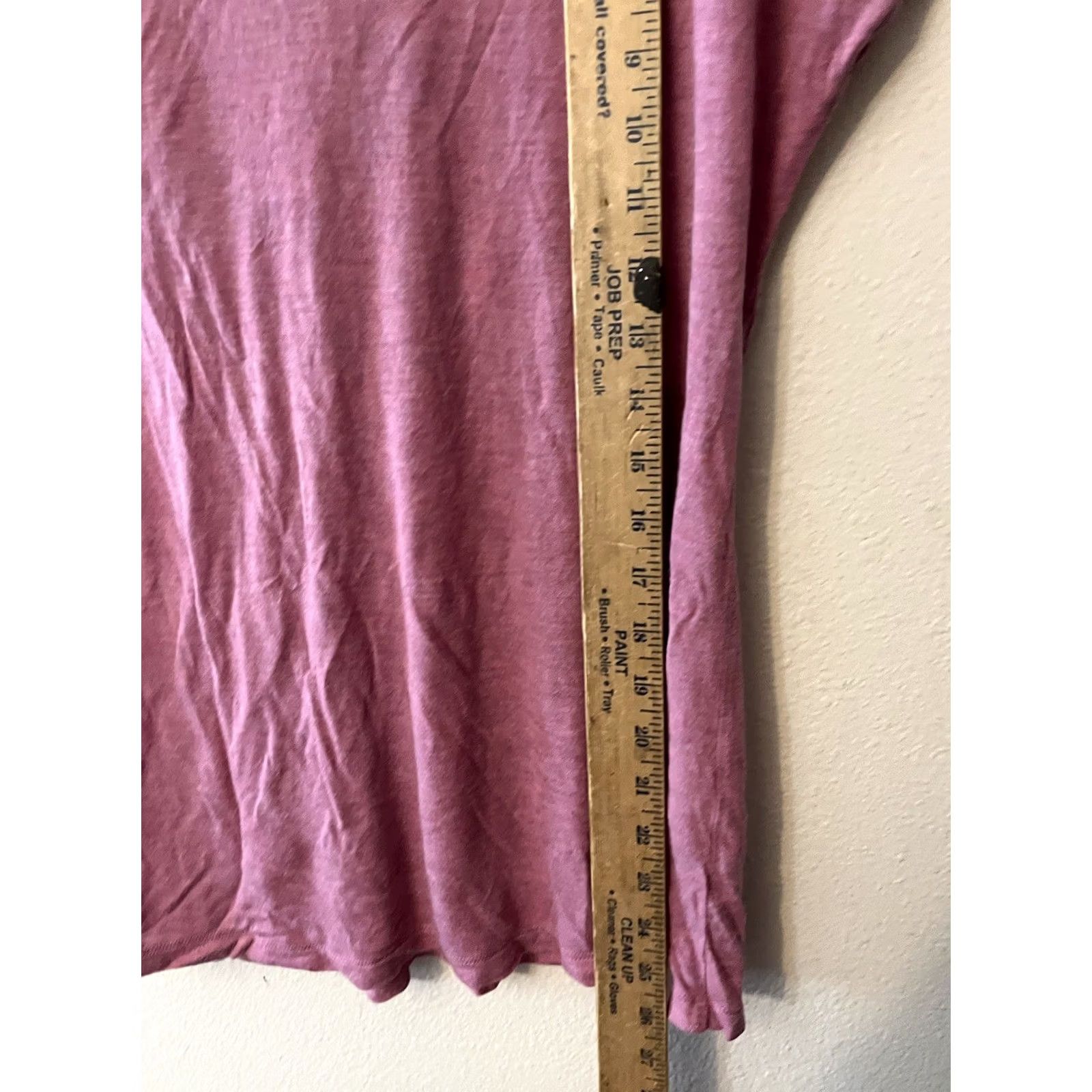 Banana Republic Banana Republic Blouse Top Tee Medium Pink Cap Sleeve Lace Sleeves Knot Size M / US 6-8 / IT 42-44 - 5 Thumbnail