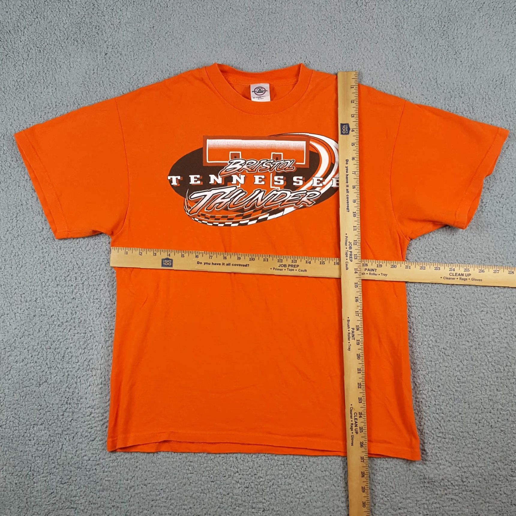 Delta Y2K Tennessee Bristol Thunder Valley NASCAR Men's Size Large Vintage T Shirt Car Size US L / EU 52-54 / 3 - 7 Thumbnail