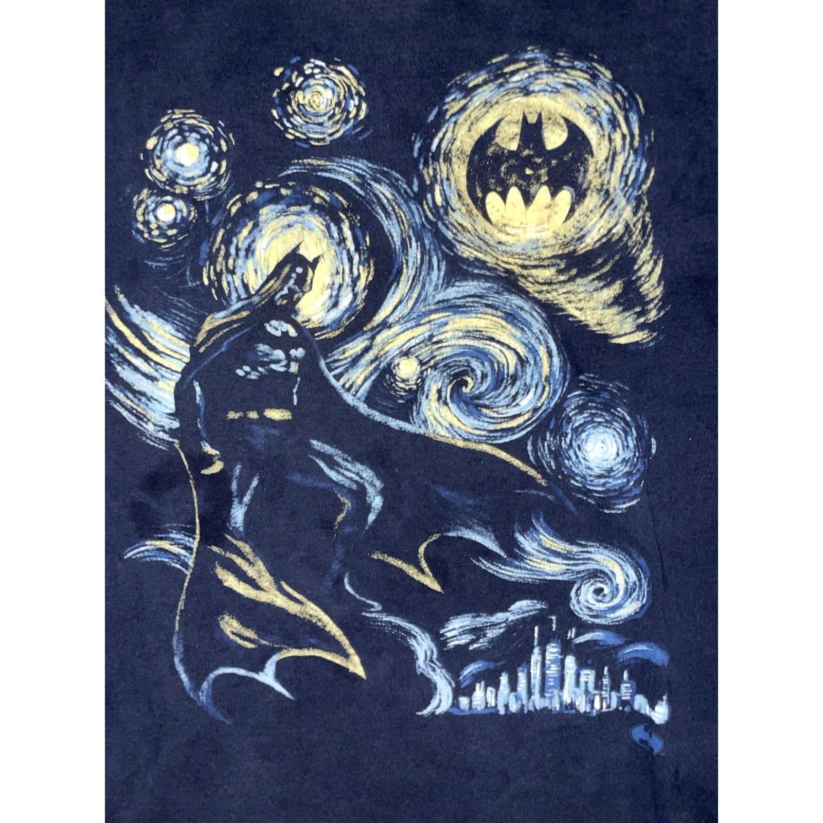 DC Comics DC Comics Batman Starie Night T-Shirt 2XL Size US XXL / EU 58 / 5 - 2 Thumbnail