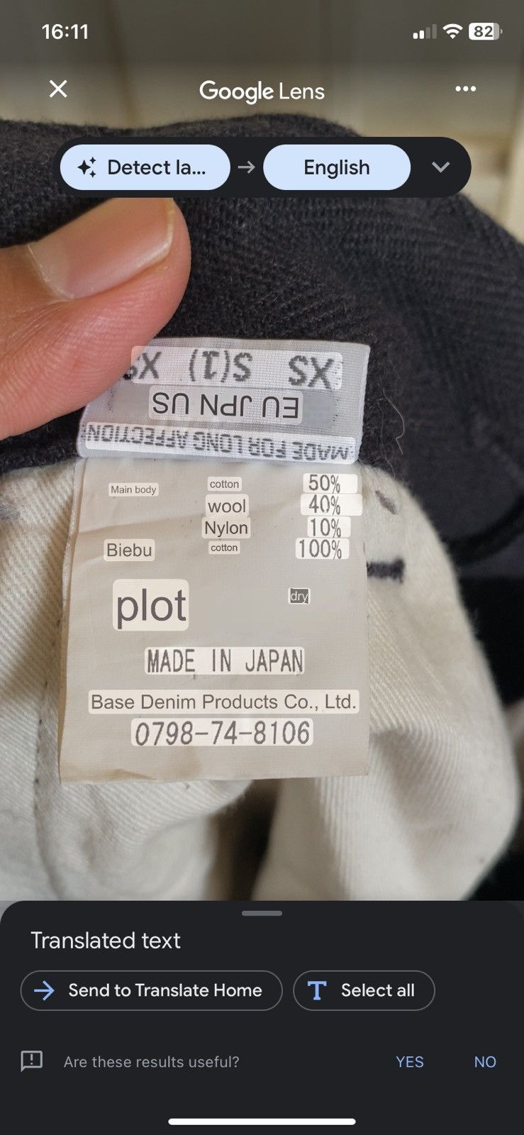 Orslow mix wool pants Size US 28 / EU 44 - 7 Thumbnail