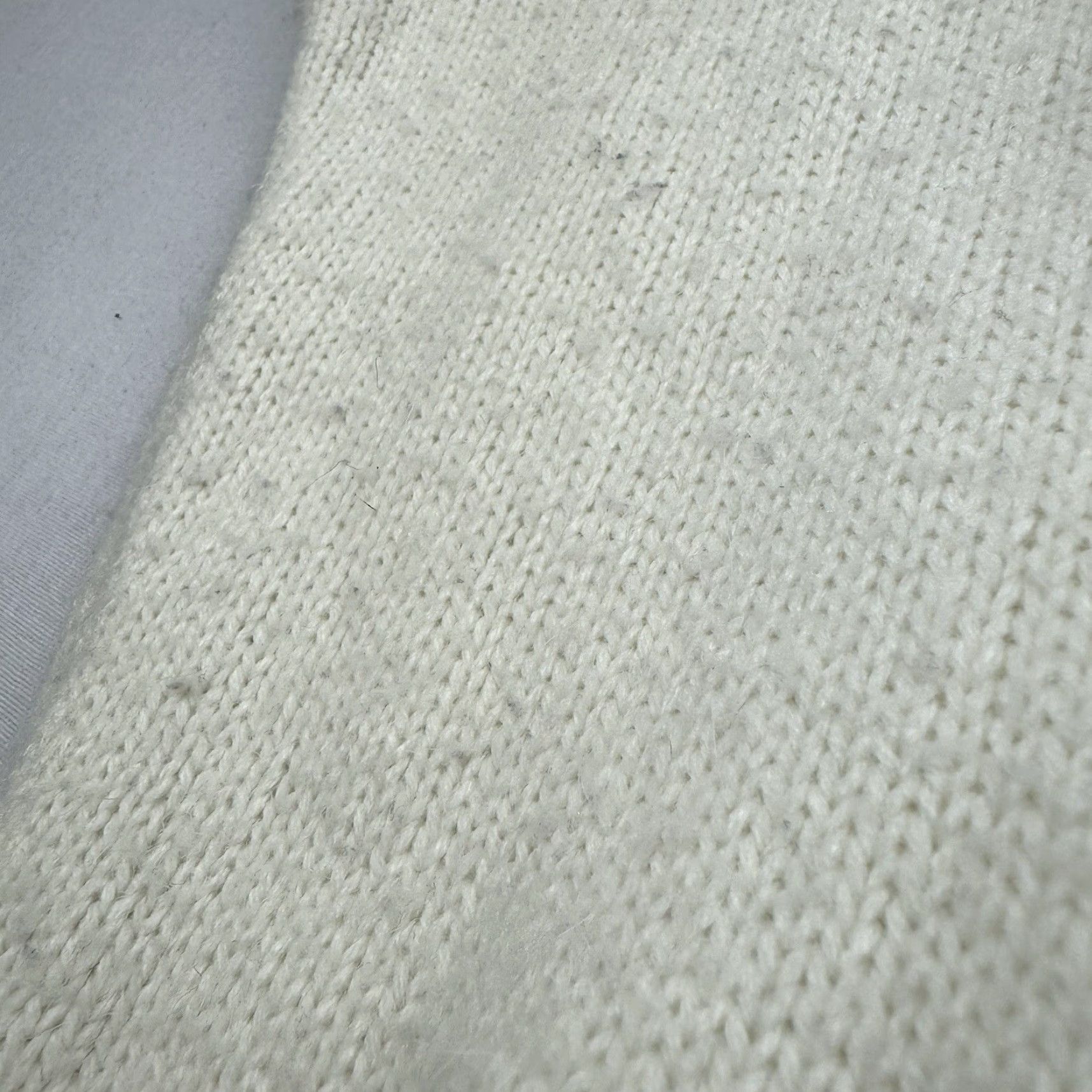 Vintage VINTAGE Flower Sweater Women's Crew Neck Knit Pullover S Ivory 90s Grandma Style Mens Womens Size S / US 4 / IT 40 - 4 Thumbnail