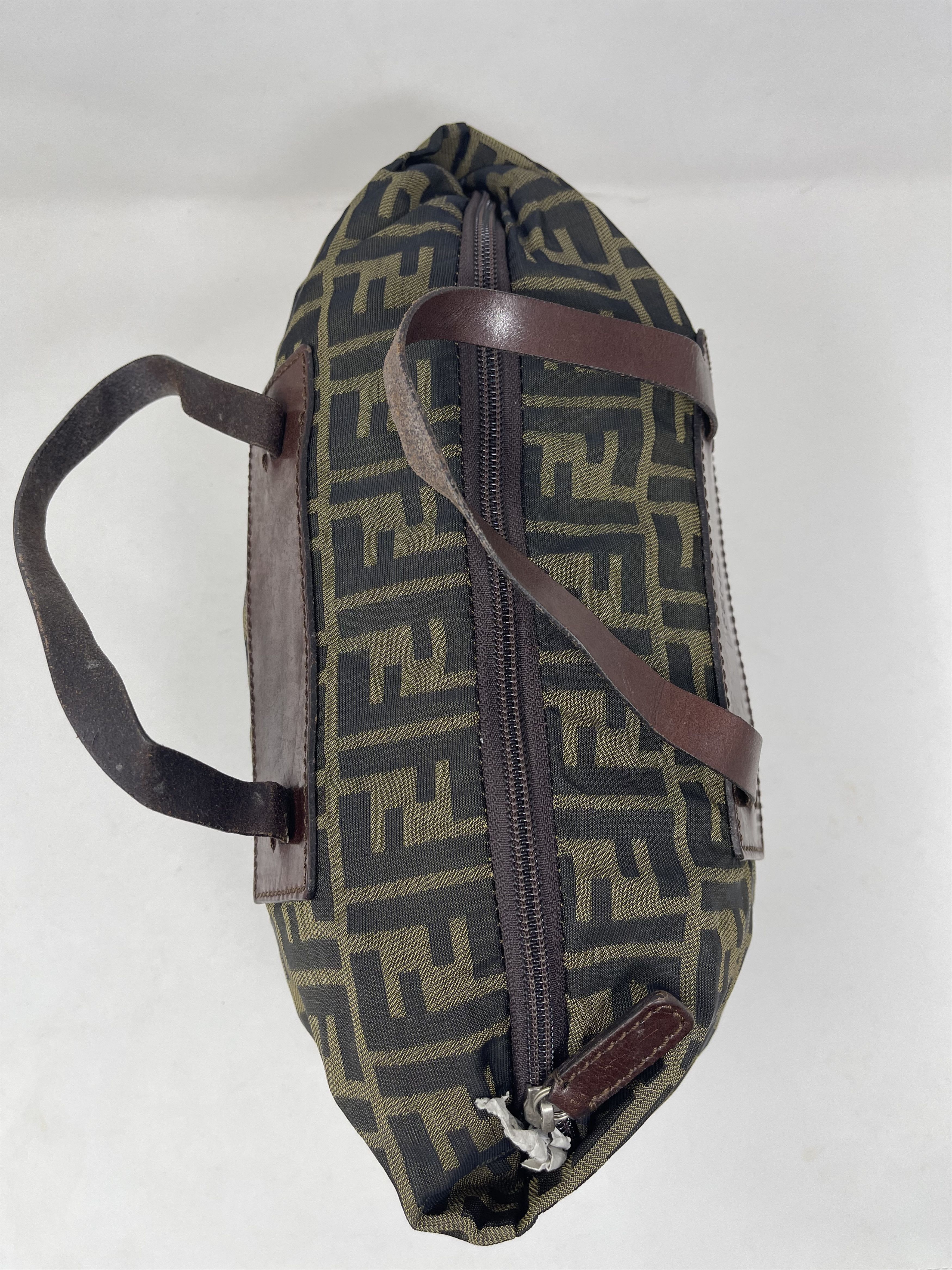 Fendi Vintage Fendi Zucca Monogram Tote Bag Size ONE SIZE - 4 Thumbnail