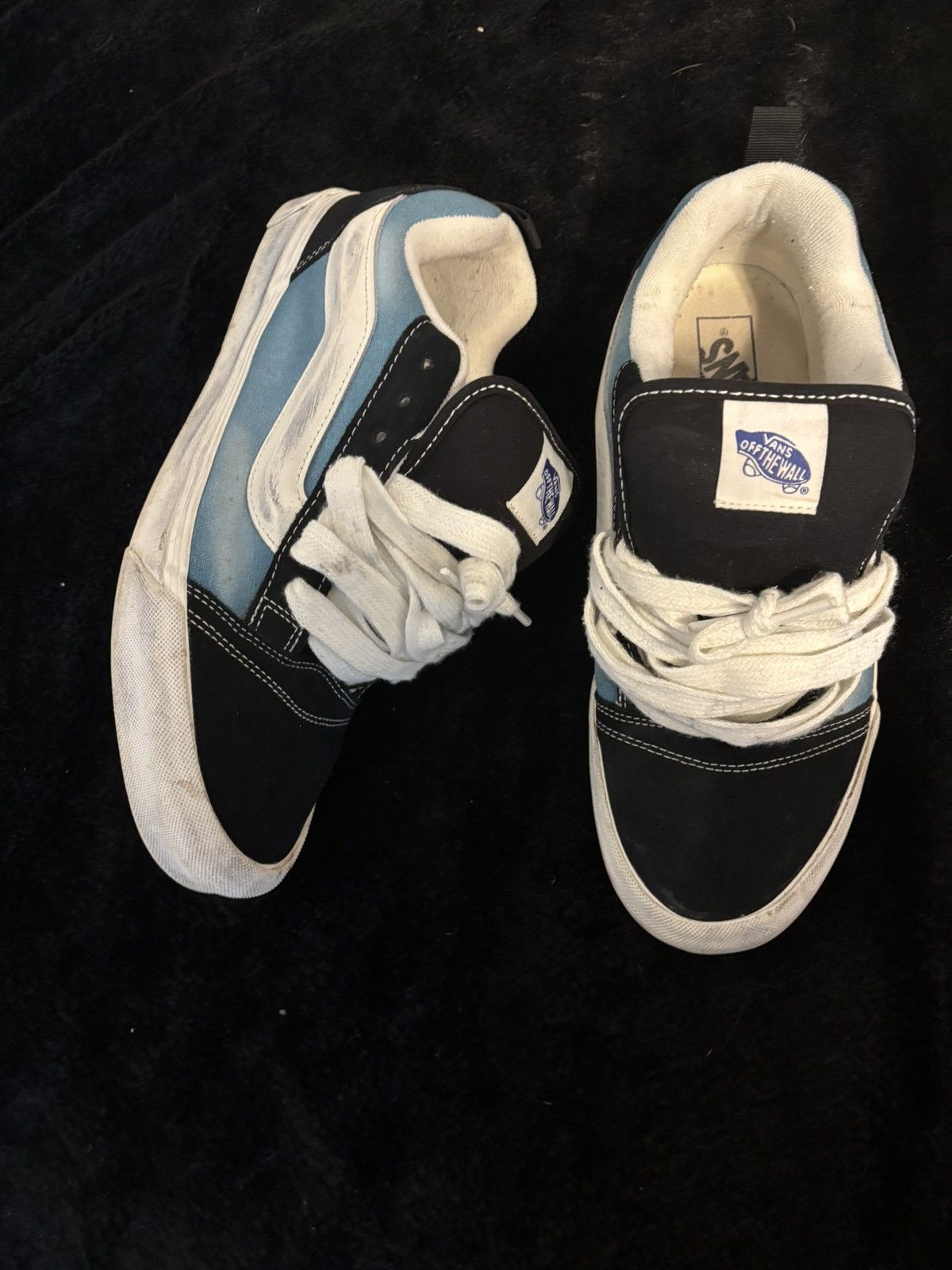 Vans Vans knu skool wave washed Size US 12 / EU 45 - 2 Thumbnail