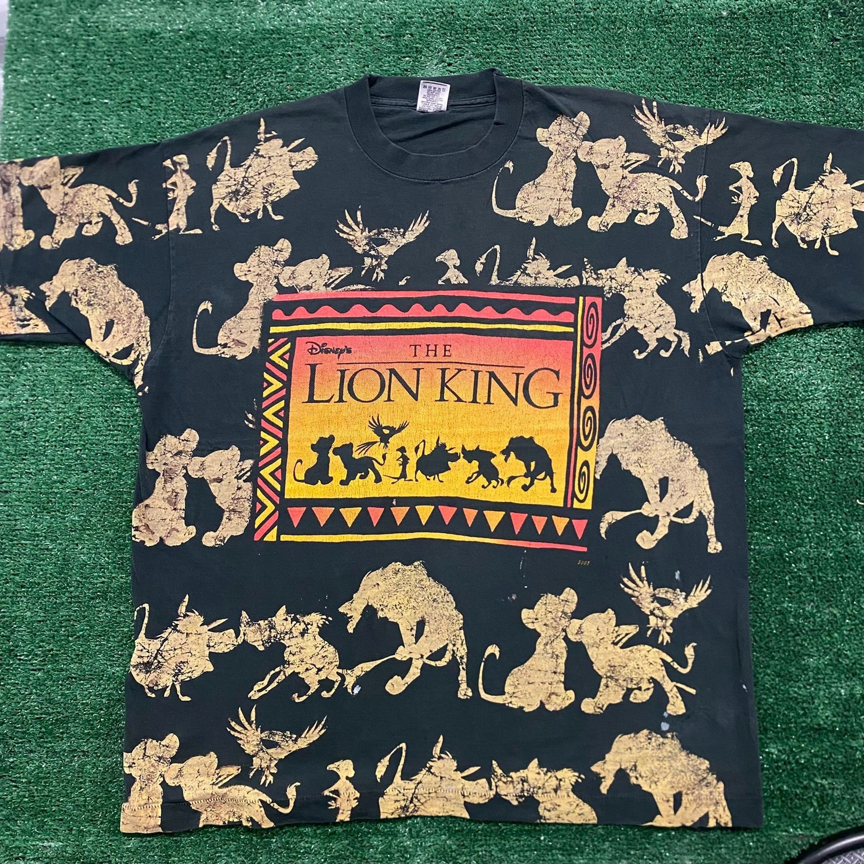 Made In Usa × Movie × Vintage Vintage 90s Disney The Lion