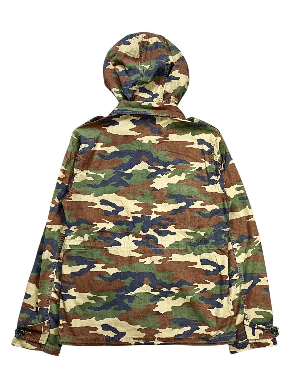 20471120 2000s Journal Standard - Infantry Hooded Camo Jacket Size US M / EU 48-50 / 2 - 3 Thumbnail