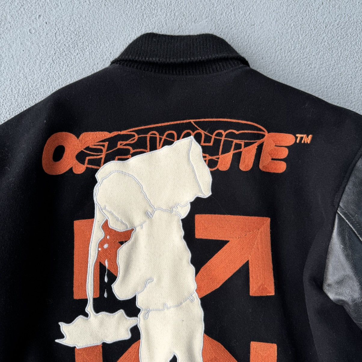 Off-White Off-White Black Varsity with Panels Size US XL / EU 56 / 4 - 6 Thumbnail