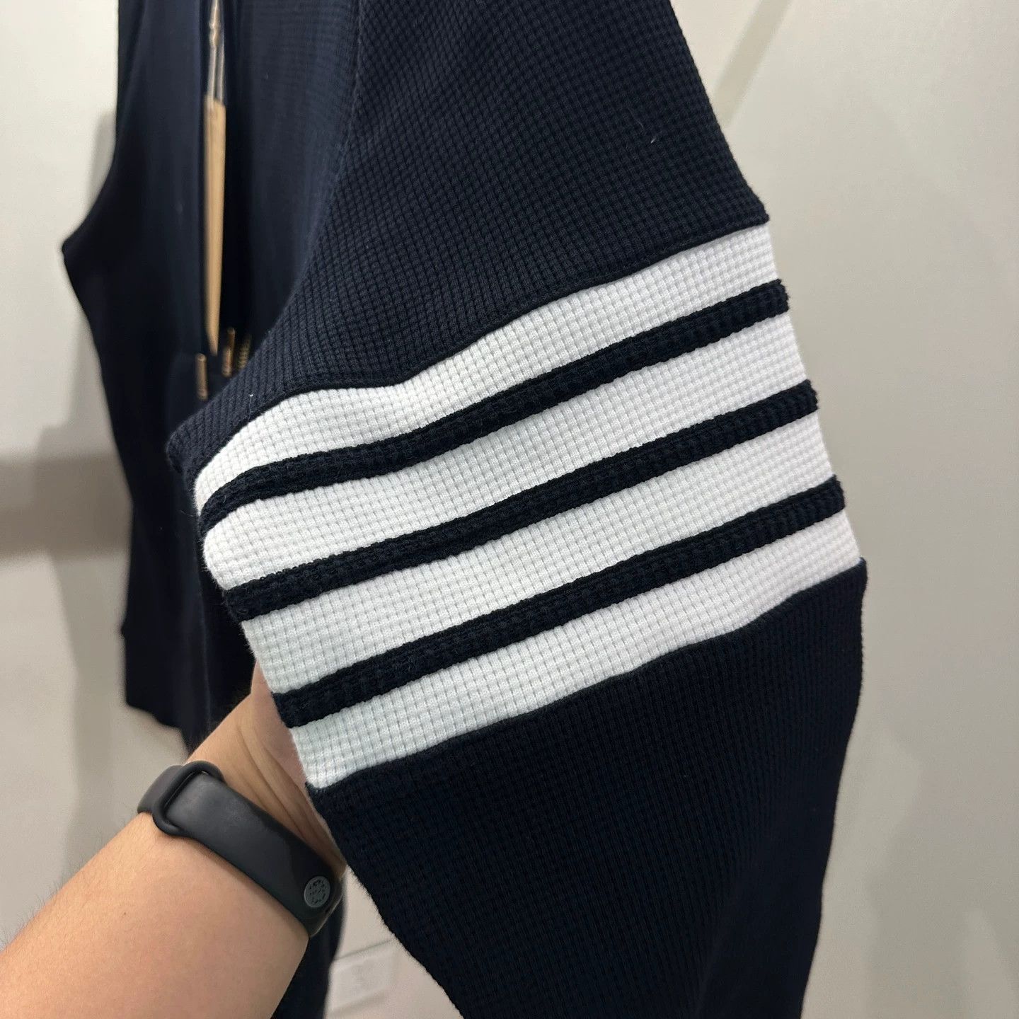 Thom Browne TB Apr495 Waffle 4-Stripe Zip Jkt Cotton 2 Size US M / EU 48-50 / 2 - 6 Thumbnail