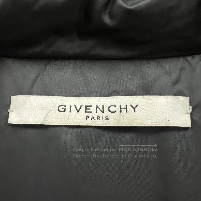 Givenchy Givenchy Black Small Logo Hooded Down Jacket (Size 52) Size US XL / EU 56 / 4 - 3 Thumbnail