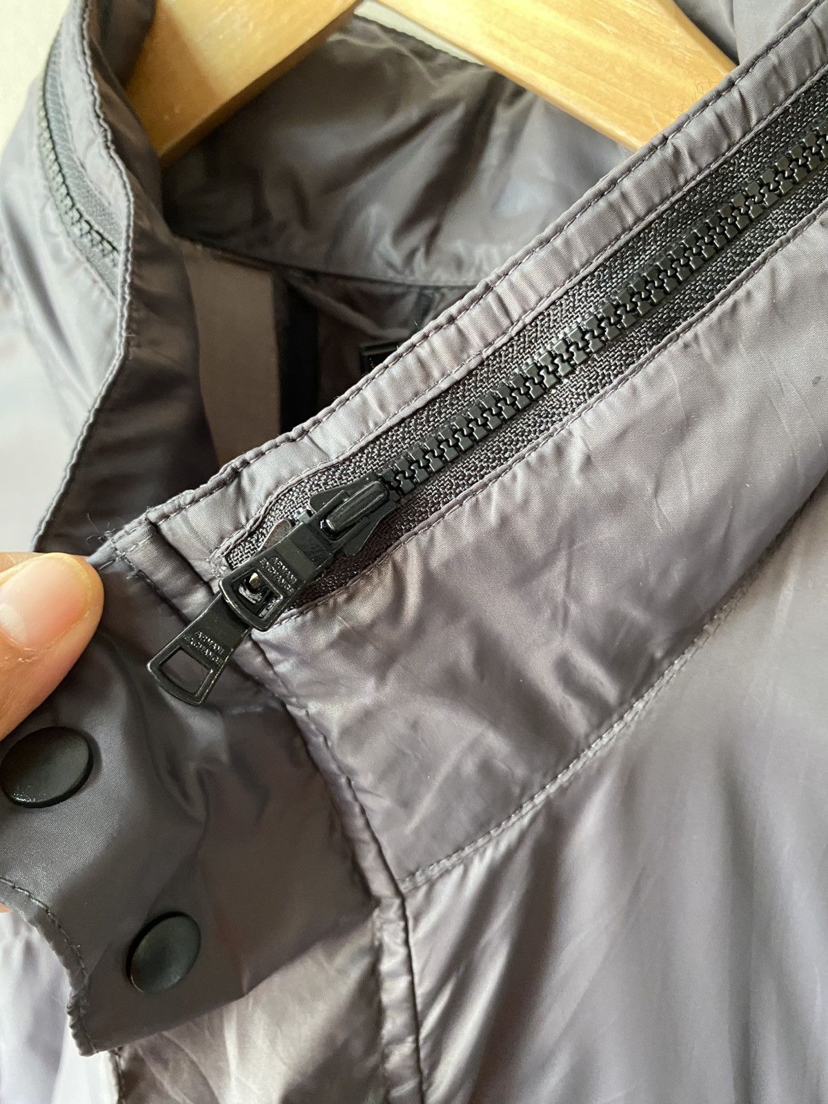 Armani Exchange ARMANI EXCHANGE Gray Utility Vest with Multiple Pockets Size US XL / EU 56 / 4 - 7 Thumbnail