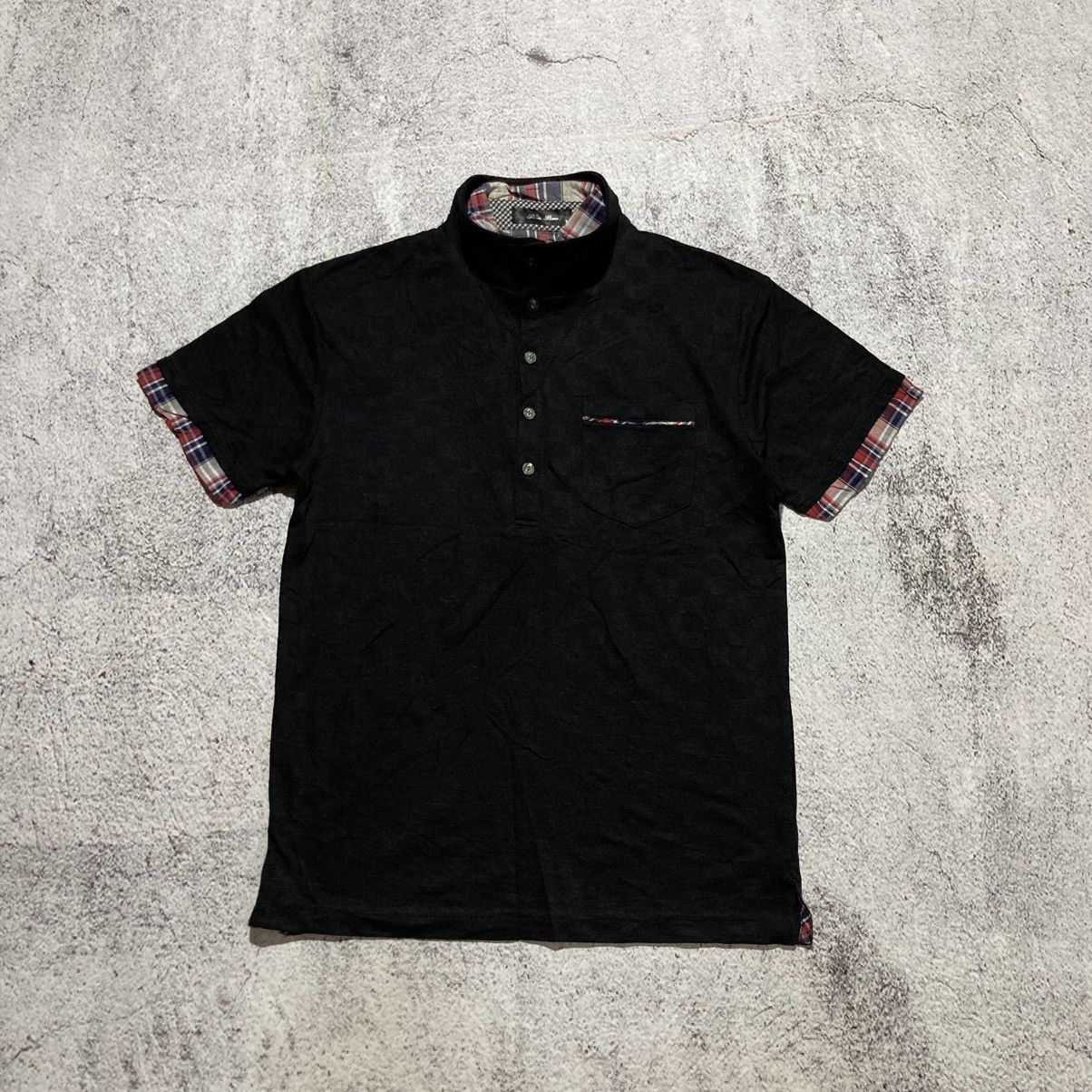 Japanese Brand 2000s Nota Bene Double Layer Tee Black Gothic Punk Style Size US S / EU 44-46 / 1 - 10 Thumbnail
