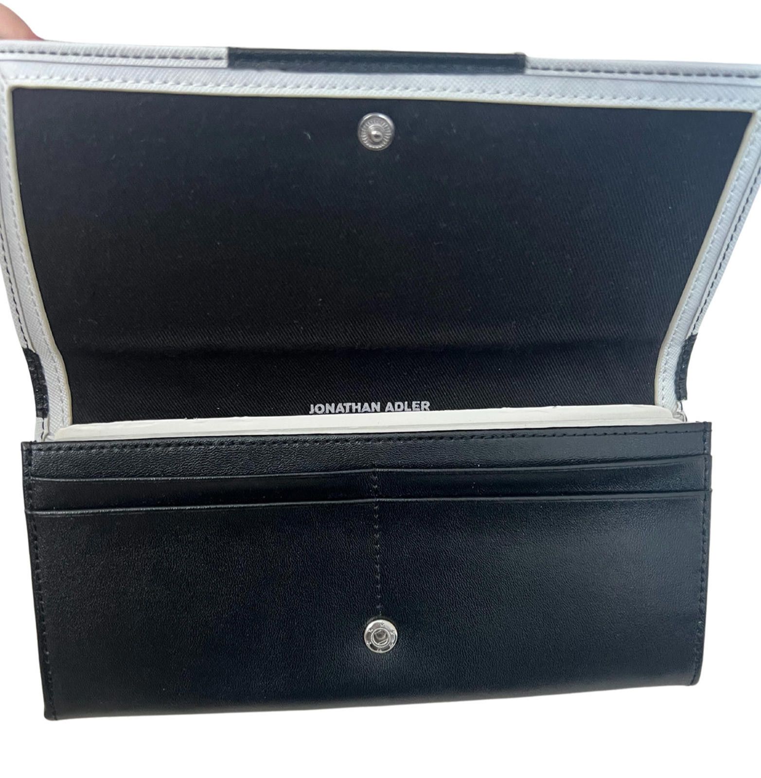 Designer NWT Jonathan Adler Colorblock Wallet Size ONE SIZE - 3 Thumbnail