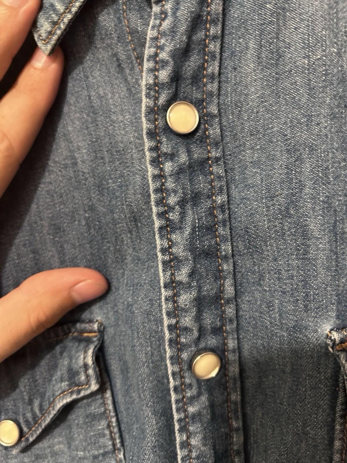 Journal Standard Journal Standard Men Denim Shirt Pearl Snap Long Sleeve M Size US M / EU 48-50 / 2 - 6 Thumbnail
