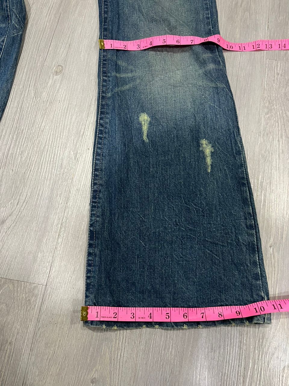 Japanese Brand Vintage SKELETON jeans BY CASSE Japanese brand Size US 29 - 9 Thumbnail