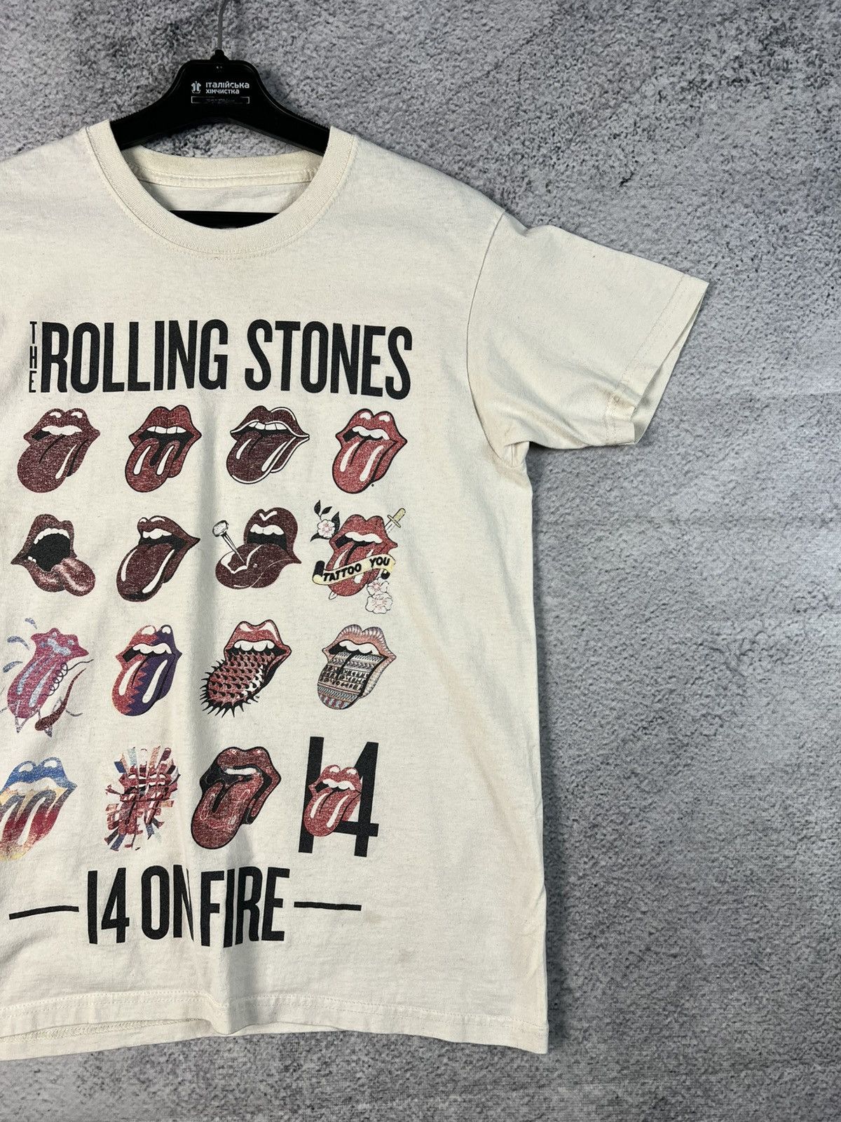Band Tees × The Rolling Stones The Rolling Stones tour 2014 merchandise T-shirt Size US S / EU 44-46 / 1 - 4 Thumbnail