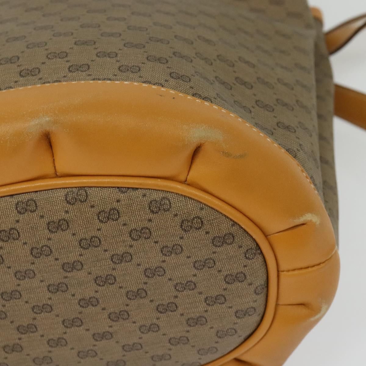 Gucci GUCCI Micro GG Supreme Shoulder Bag Pvc Beige Gold 001 14 Size ONE SIZE - 11 Thumbnail