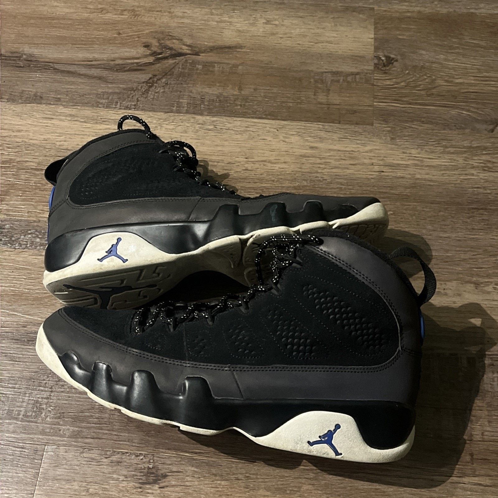 Jordan Brand Air Jordan Retro 9 IX “Racer Blue” Black Size 9.5 Men's Size US 9.5 / EU 42-43 - 2 Thumbnail