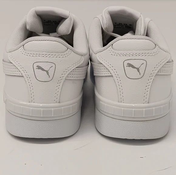 Puma Puma Women's Jada White & Silver Low Top Sneakers - US9.5 Size US 9.5 / IT 39.5 - 11 Thumbnail