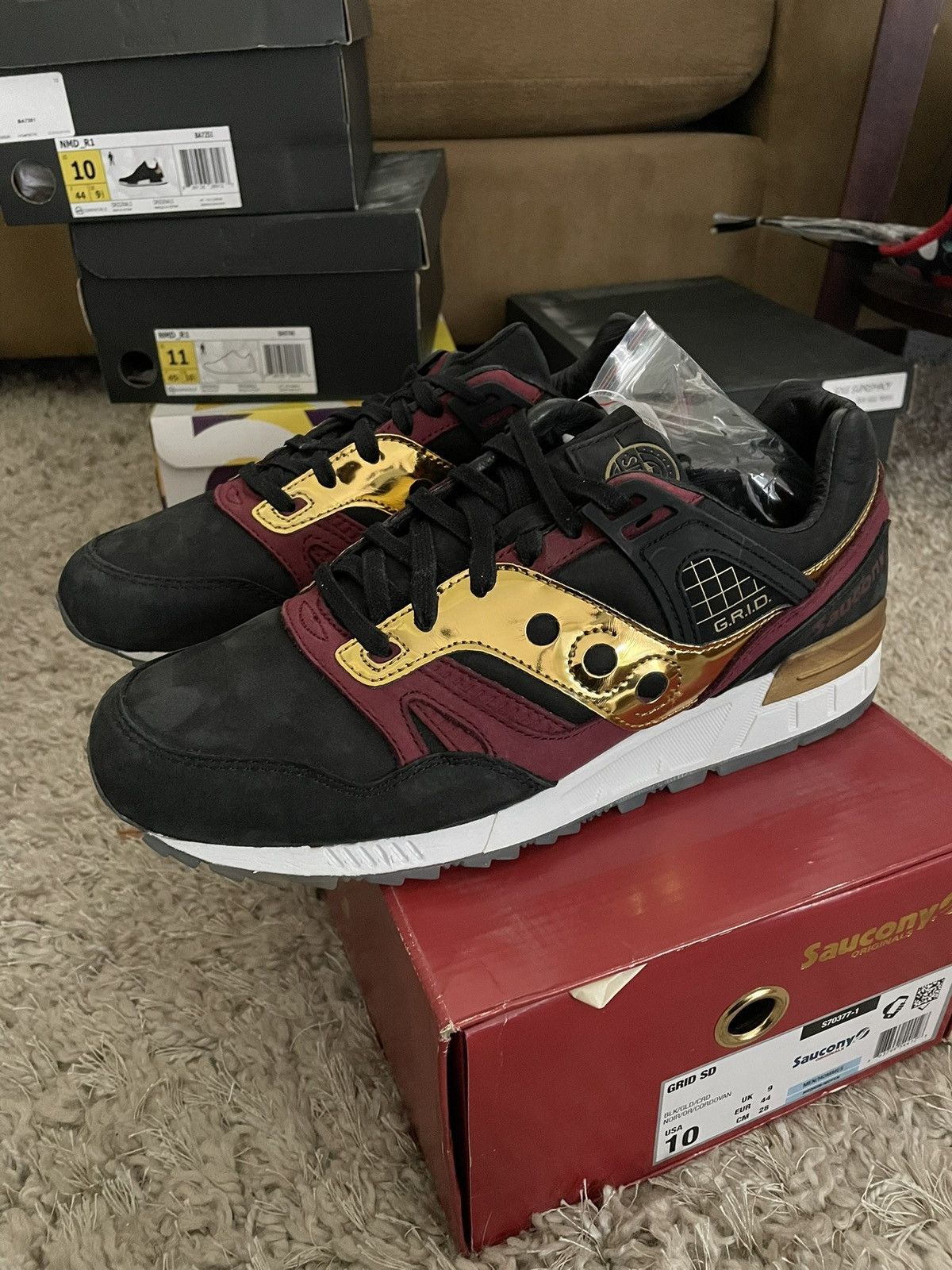 Saucony Sneakerheadinthebay x Saucony Grid SD ‘Originators Only’ Size US 10 / EU 43 - 1 Thumbnail