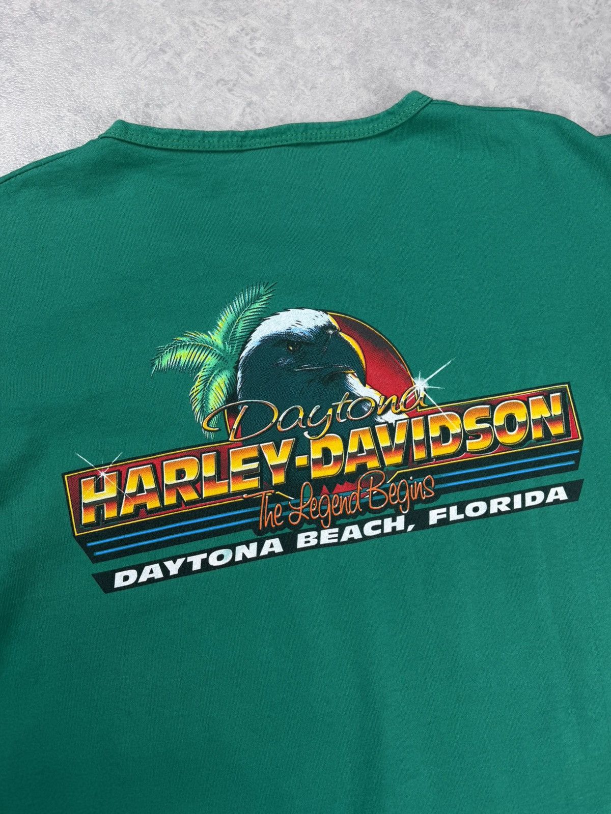 Harley Davidson Harley Davidson 90’s Daytona Biker Week Tee Shirt Size L Size US L / EU 52-54 / 3 - 8 Thumbnail