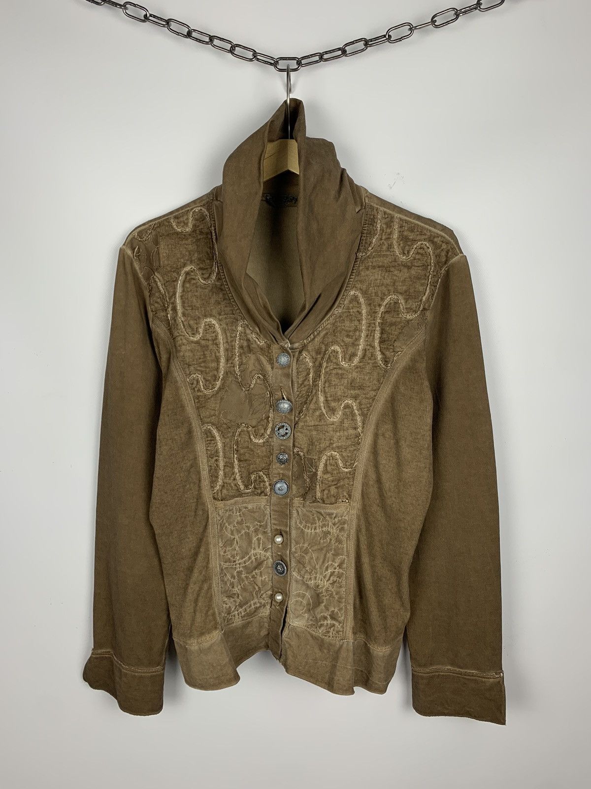 Elisa Cavaletti Vintage Bottega Elisa Cavaletti Cardigan Button Ups Size XL Size XL / US 12-14 / IT 48-50 - 15 Thumbnail
