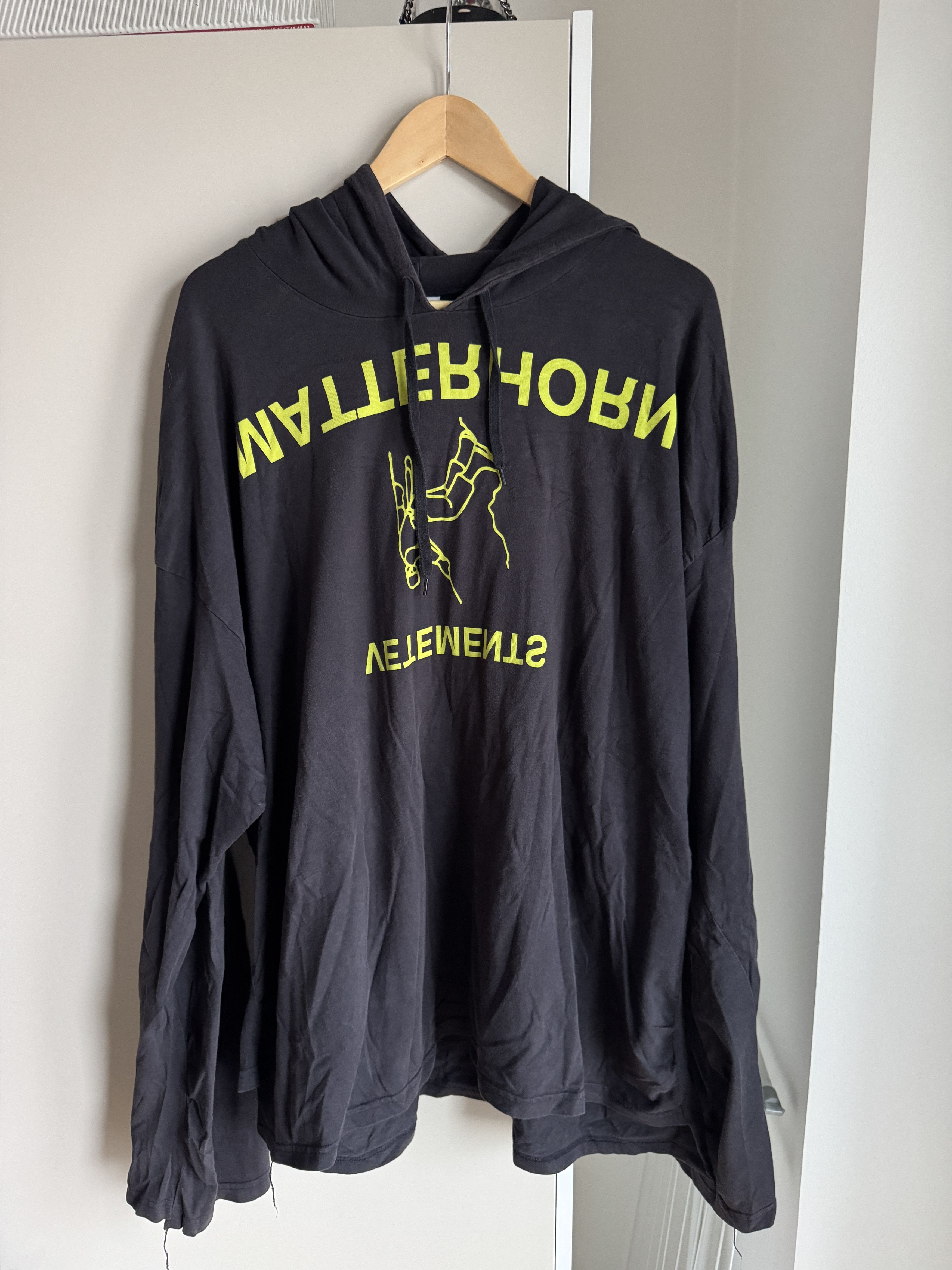 Vetements Vetements - SS18 Matterhorn Hoodie | Grailed