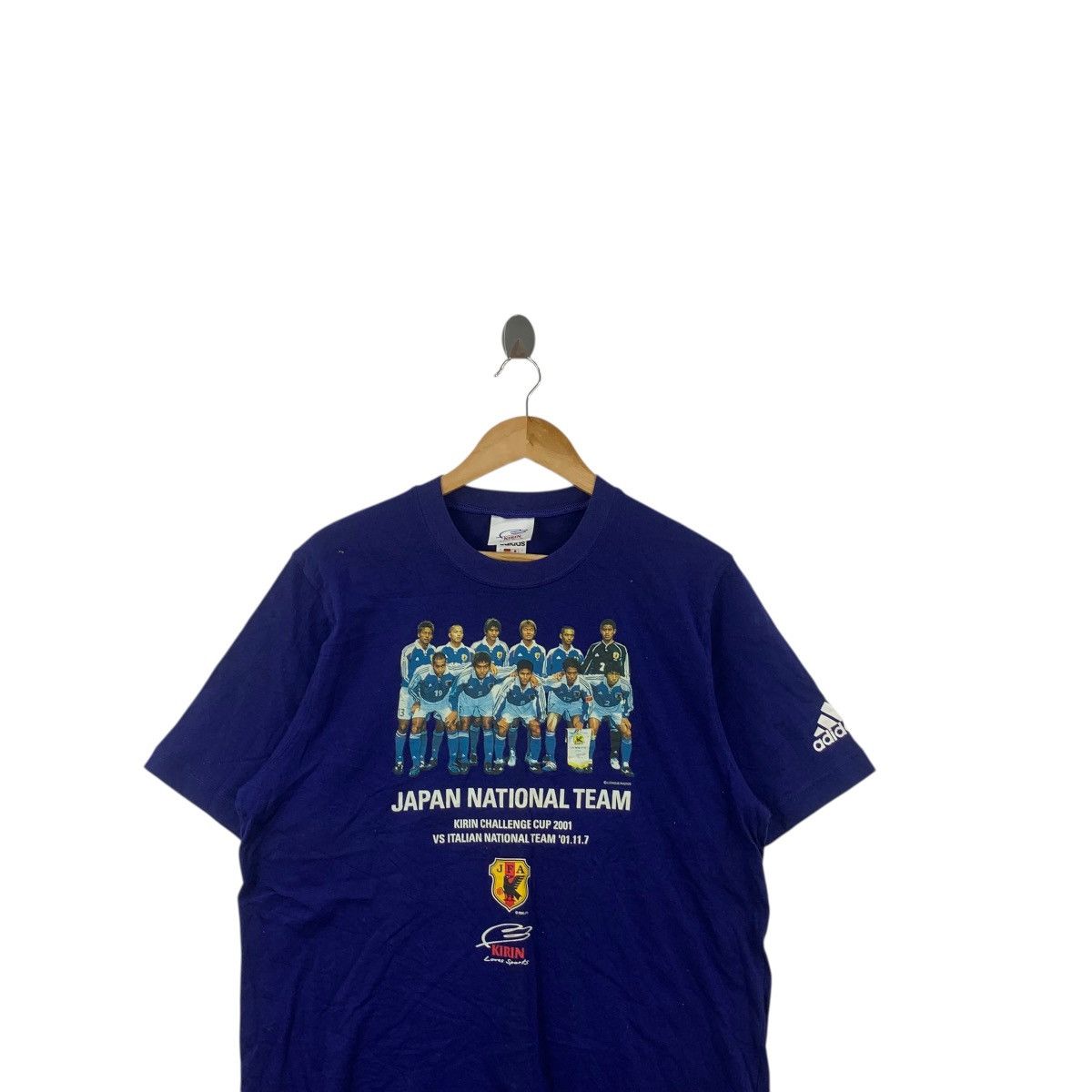 Adidas Vintage 2001 ADIDAS x Japan Football Hidetoshi Nakata Era Size US L / EU 52-54 / 3 - 2 Thumbnail