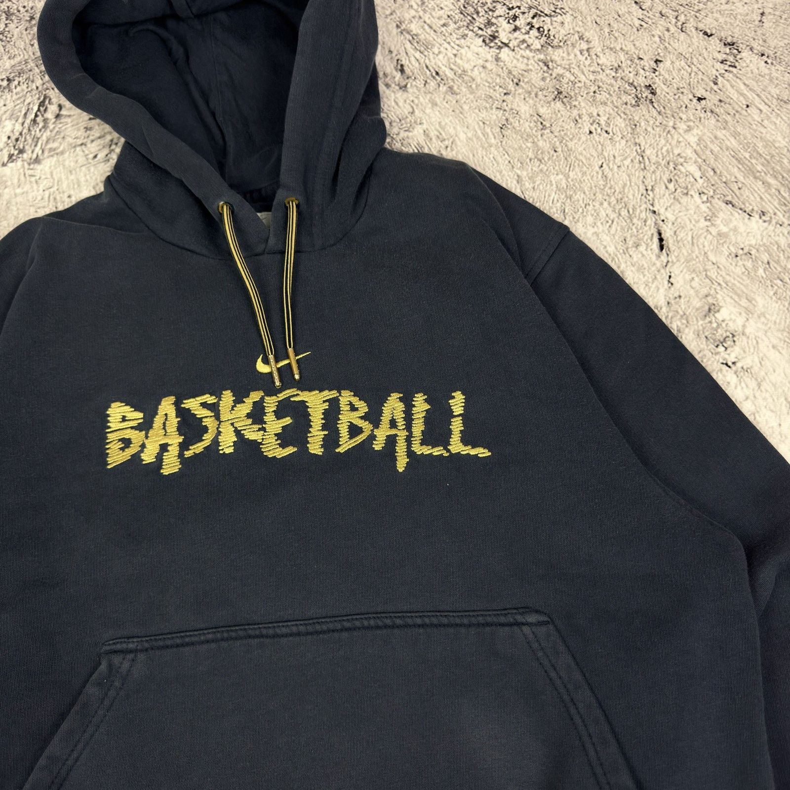 Nike Nike Mens Blue Cotton Basketball Solo Swoosh Pullover Hoodie Size US S / EU 44-46 / 1 - 5 Thumbnail